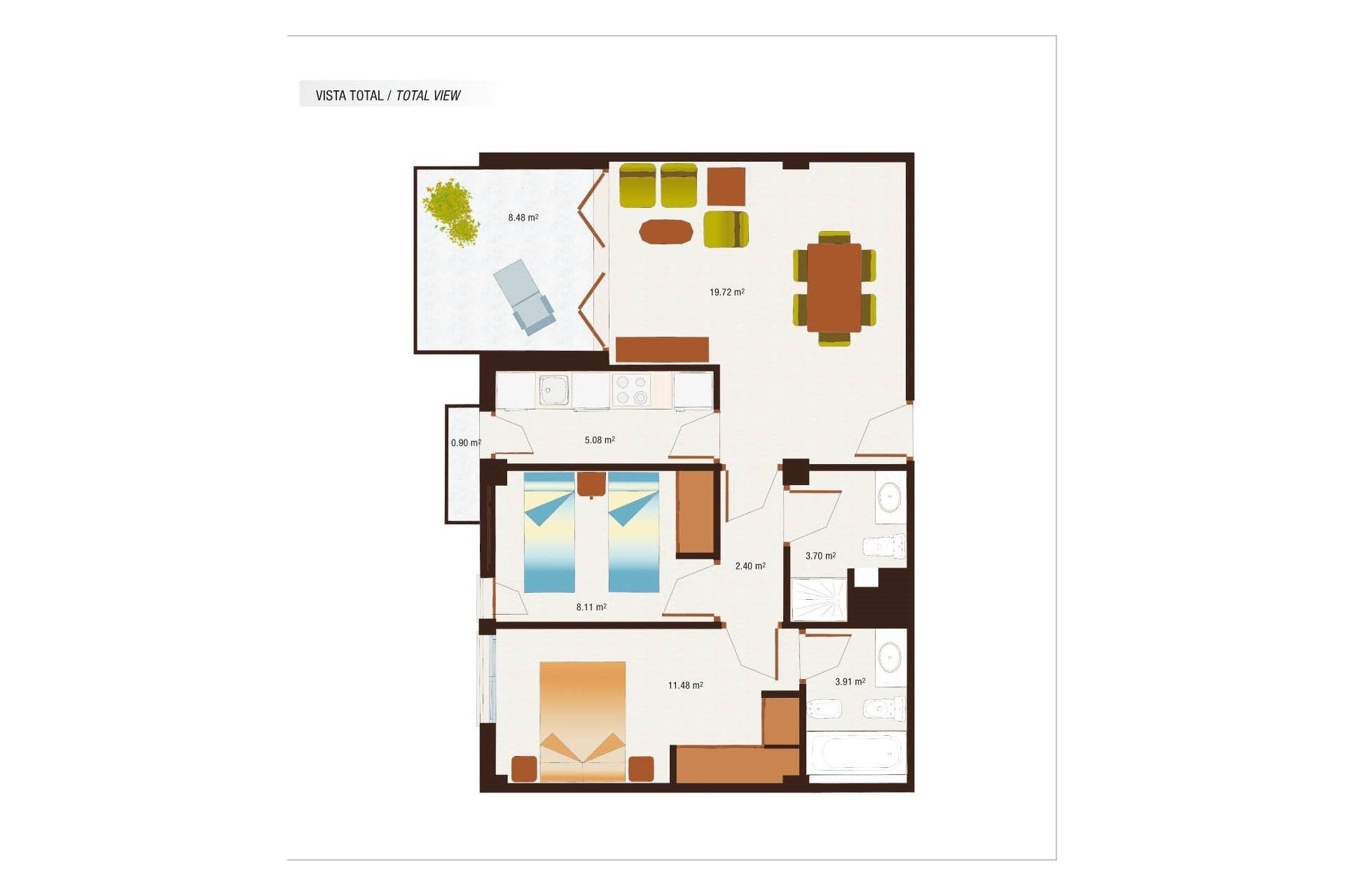 Herverkoop - Appartement / flat - Villanueva del Rio Segura - Urbanización plan parcial la morra