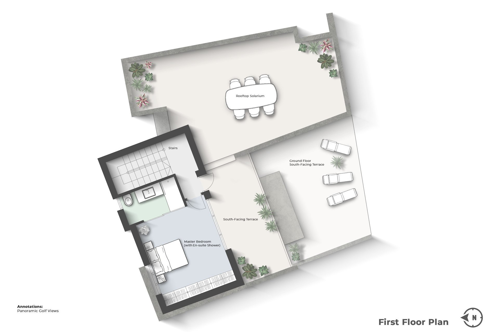 Herverkoop - Villa - Algorfa - La Finca Golf