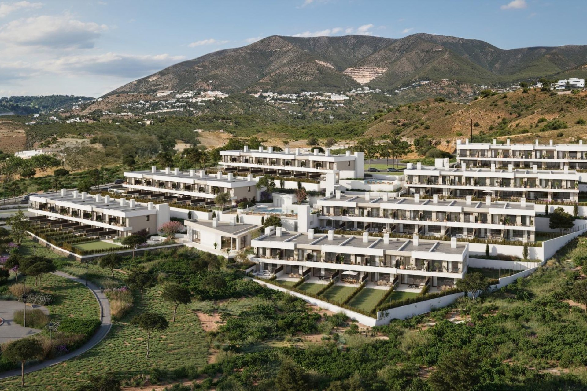 Neue Gebäude - Terrassenhaus - Fuengirola - El Higuerón