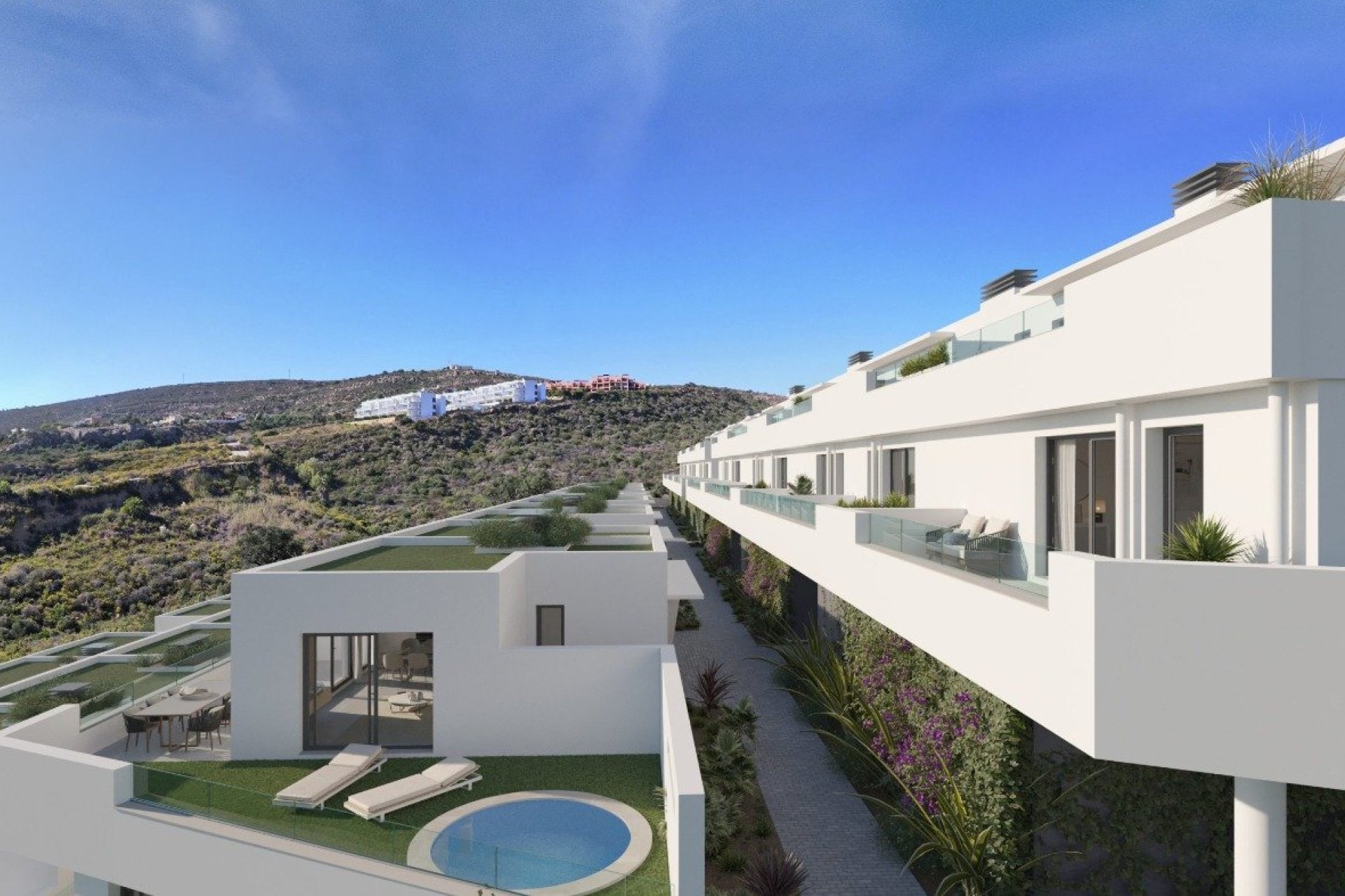 Neue Gebäude - Terrassenhaus - Manilva - Punta Chullera