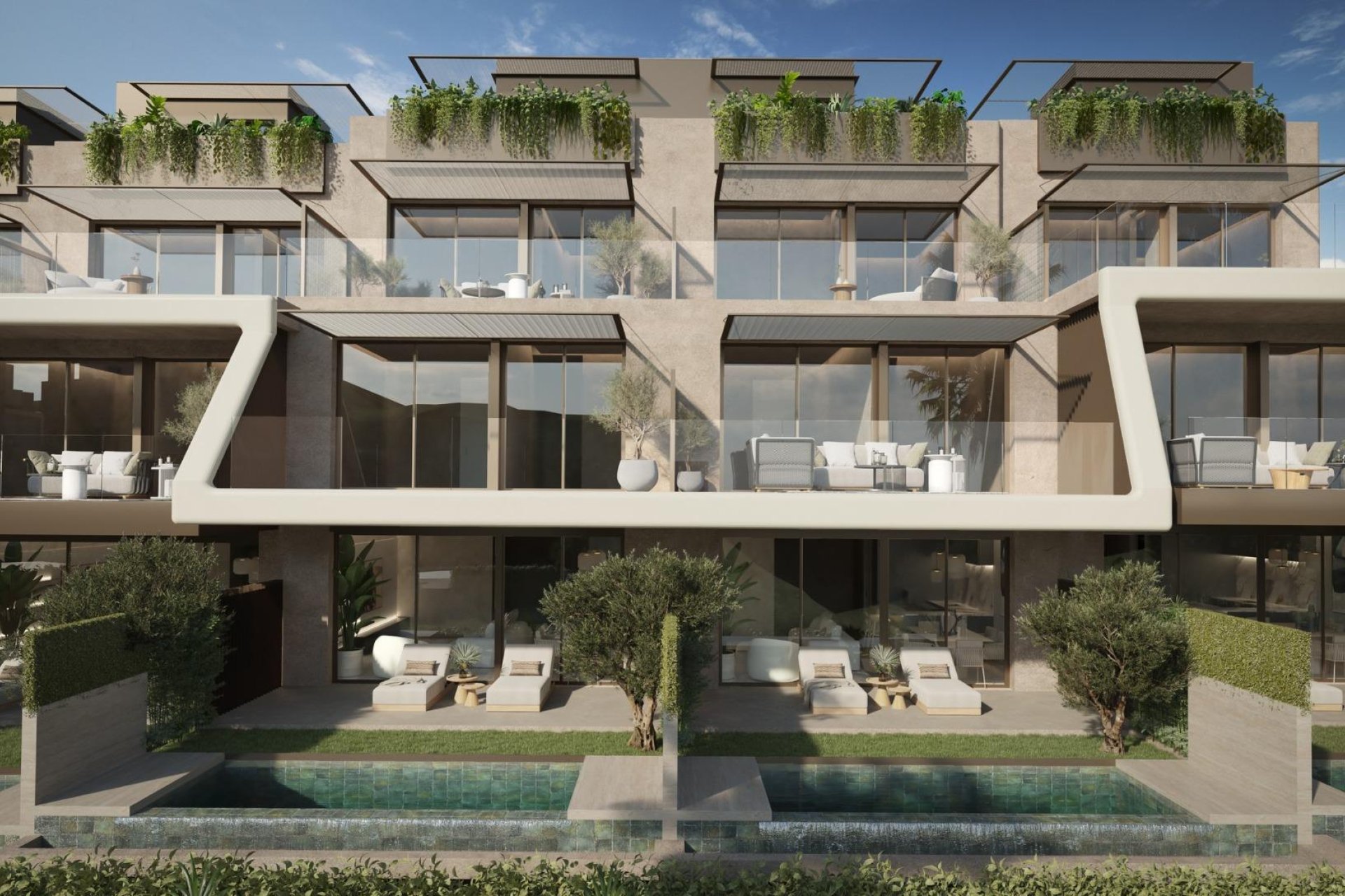 Neue Gebäude - Terrassenhaus - Marbella - Elviria