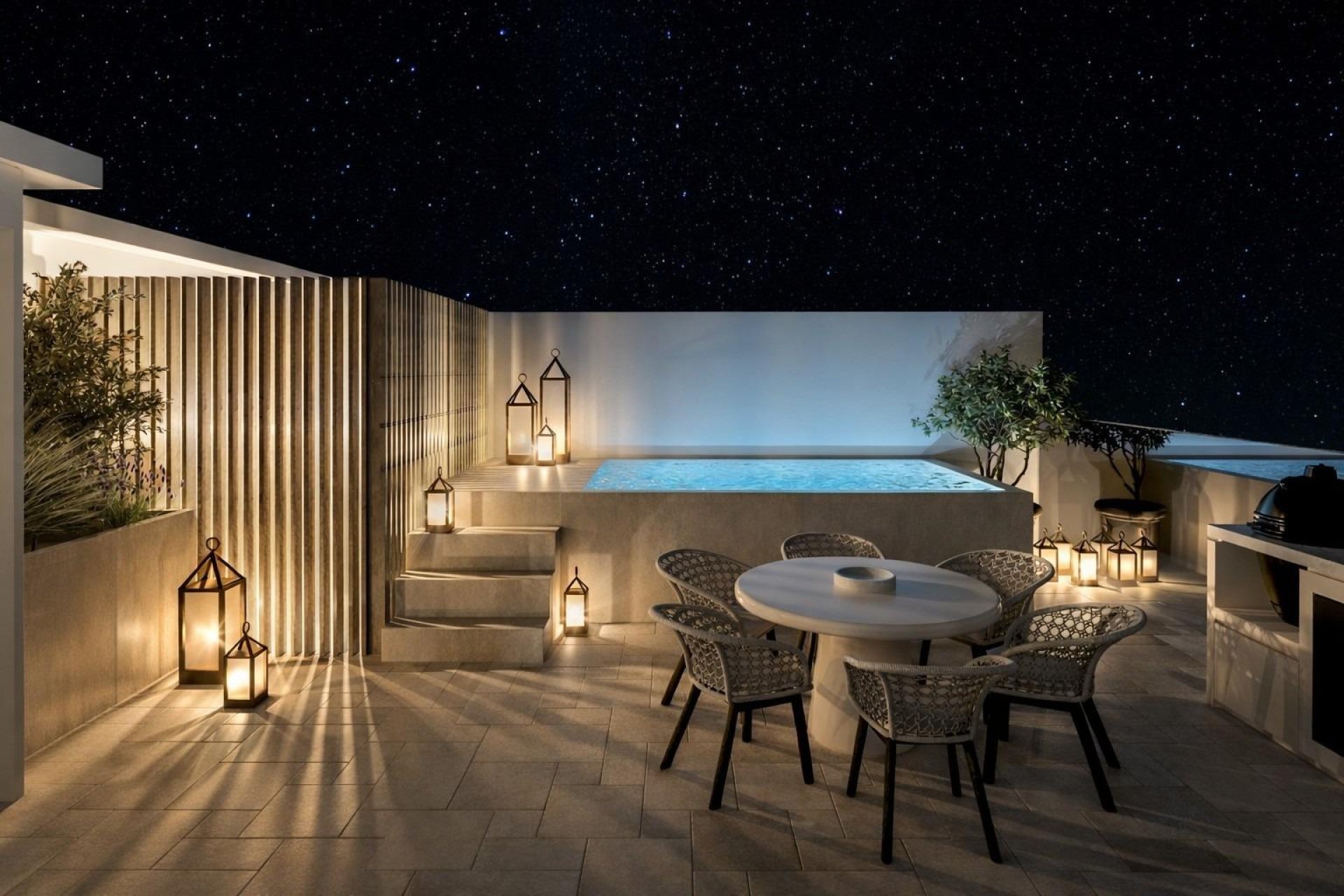 Neue Gebäude - Terrassenhaus - Monda - Guaro