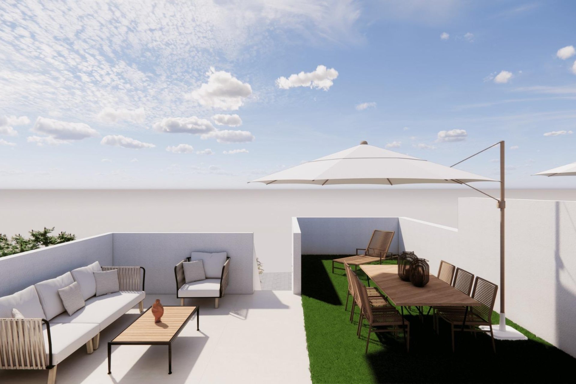 Neue Gebäude - Terrassenhaus - Pilar de la Horadada