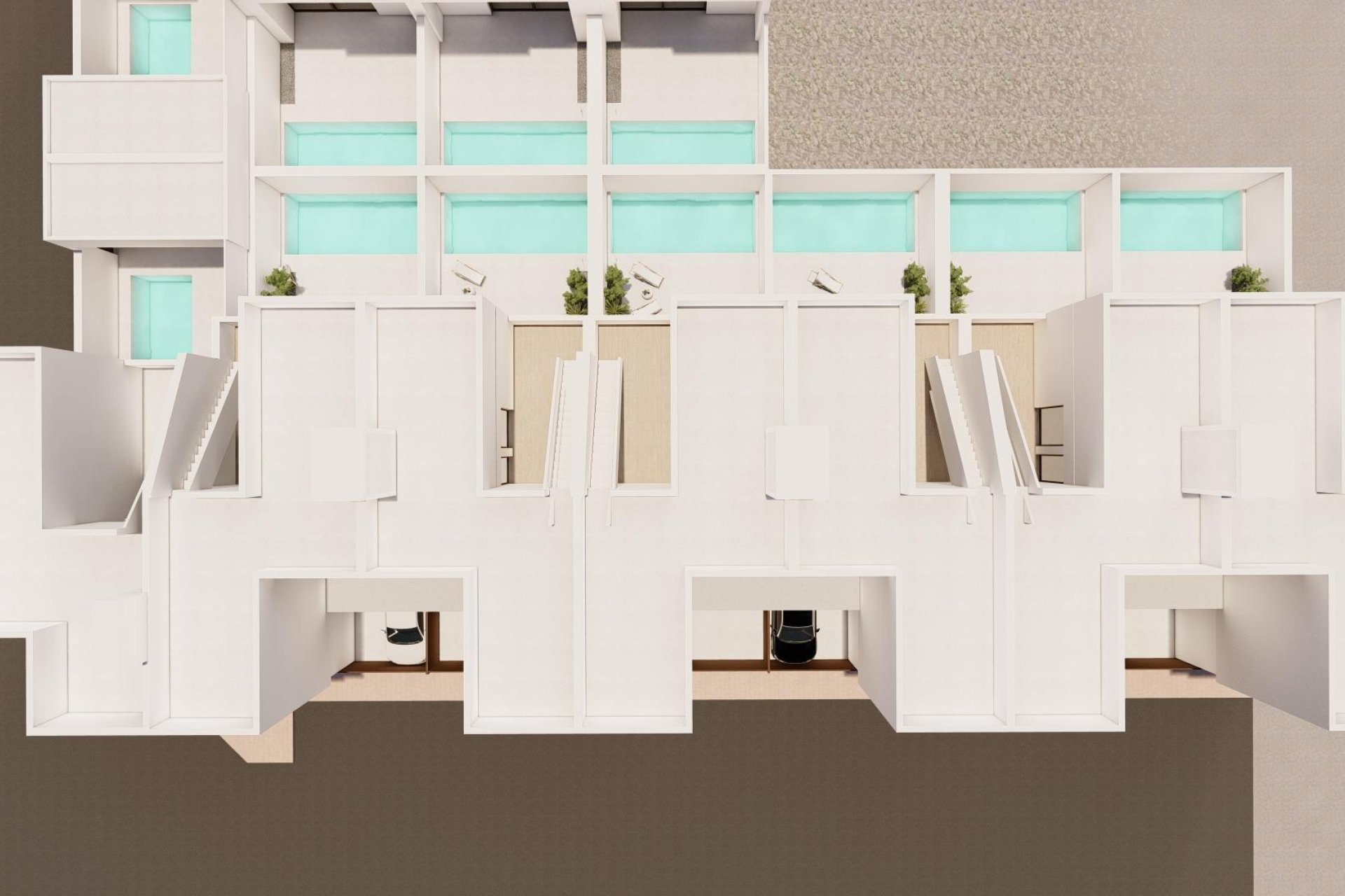 Neue Gebäude - Terrassenhaus - San Javier - pueblo