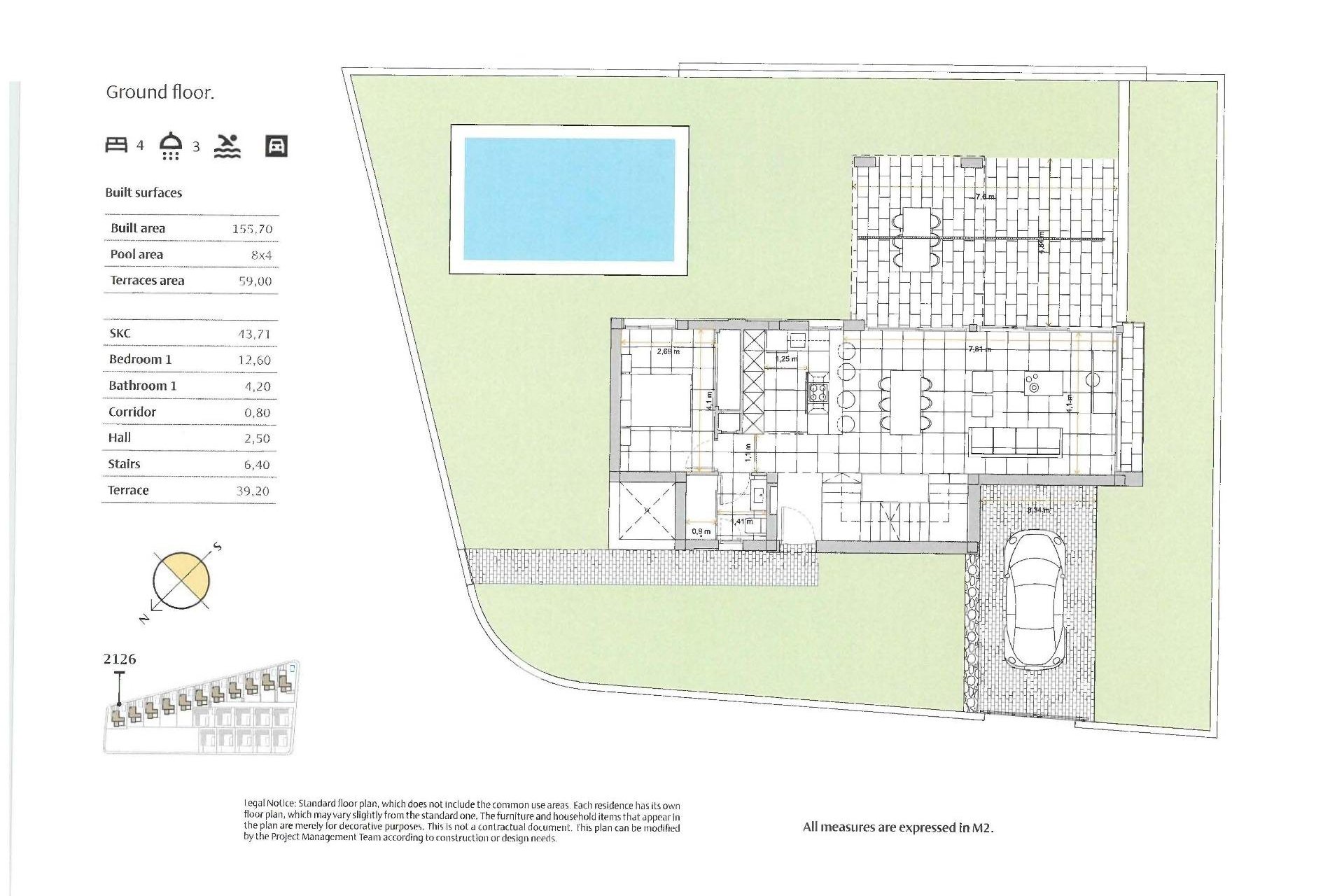 Neue Gebäude - Villa - Algorfa - La Finca Golf