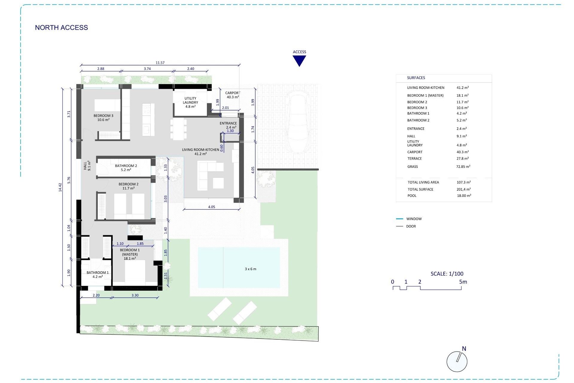 Neue Gebäude - Villa - Banos y Mendigo - Altaona Golf And Country Village