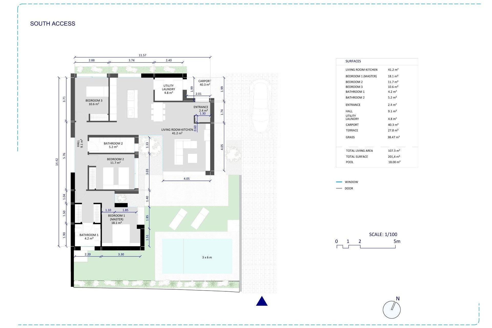 Neue Gebäude - Villa - Banos y Mendigo - Altaona Golf And Country Village