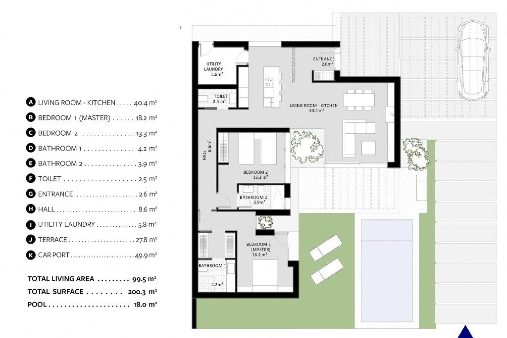 Neue Gebäude - Villa - Banos y Mendigo - Altaona Golf And Country Village