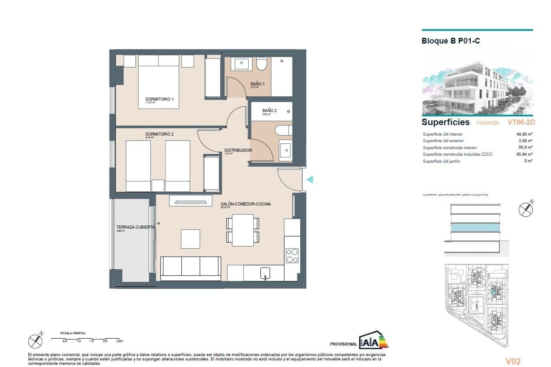 Neue Gebäude - Wohnung - Benicassim - Almadraba