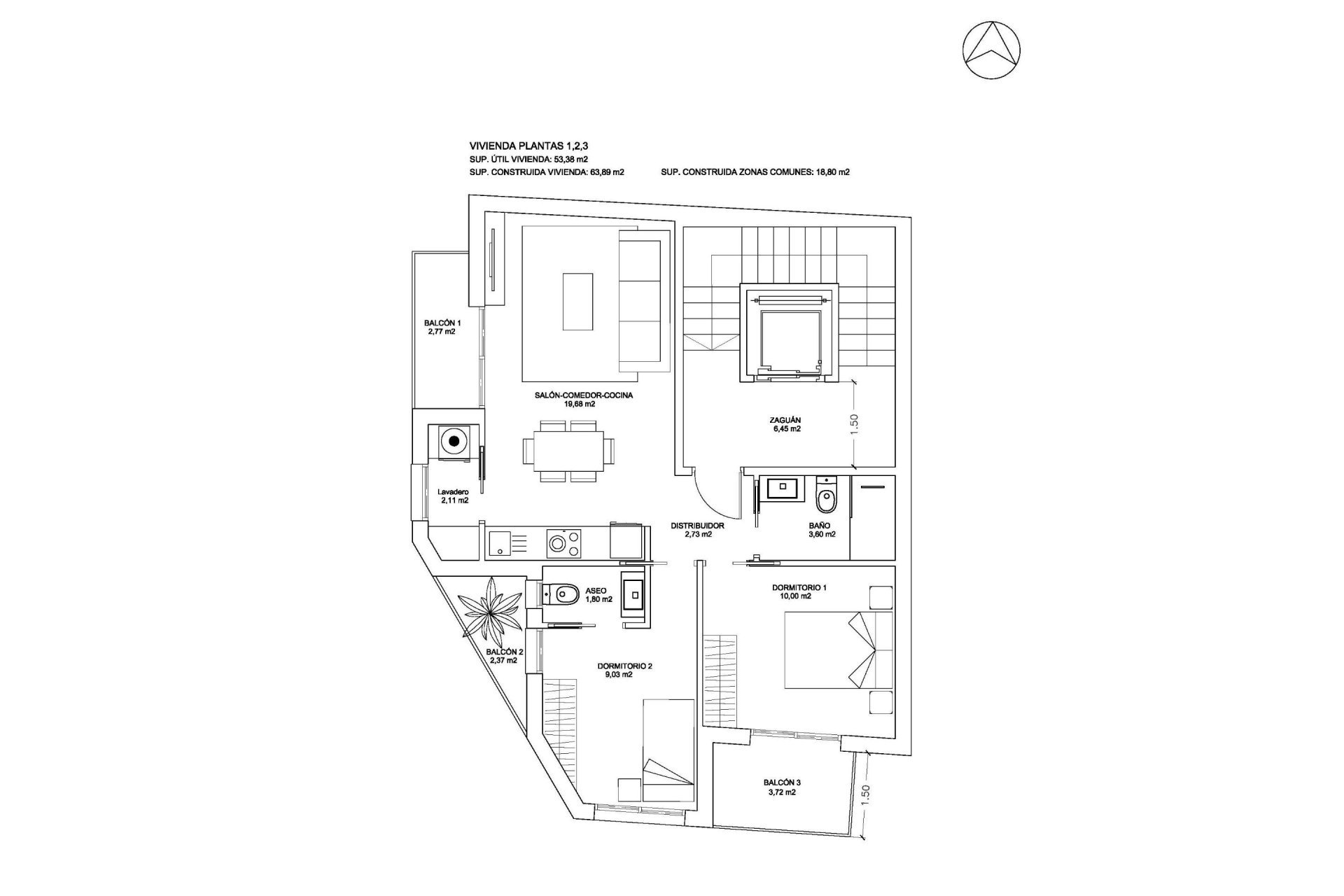 Neue Gebäude - Wohnung - Bigastro
