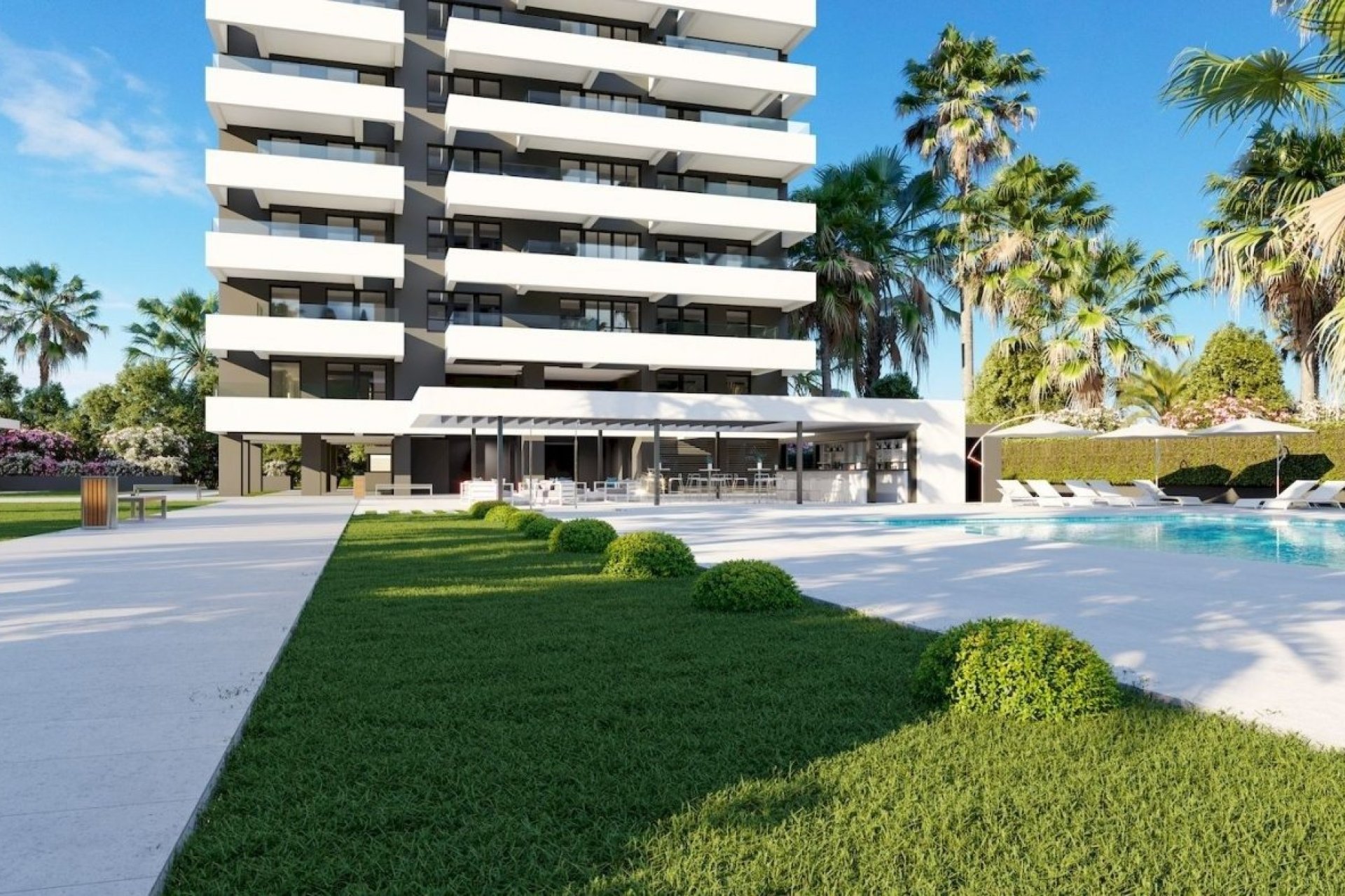 Neue Gebäude - Wohnung - Calpe - Playa Arenal-bol