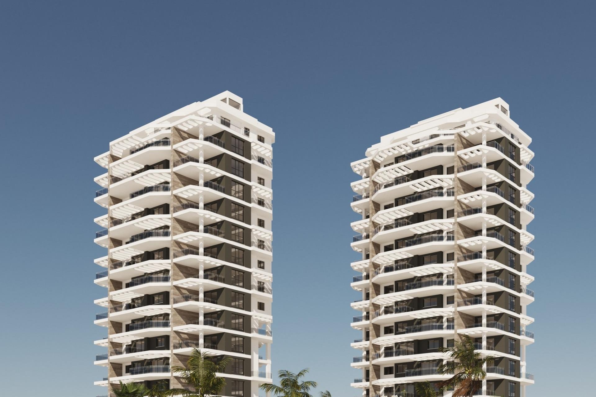 Neue Gebäude - Wohnung - Calpe - Playa Arenal