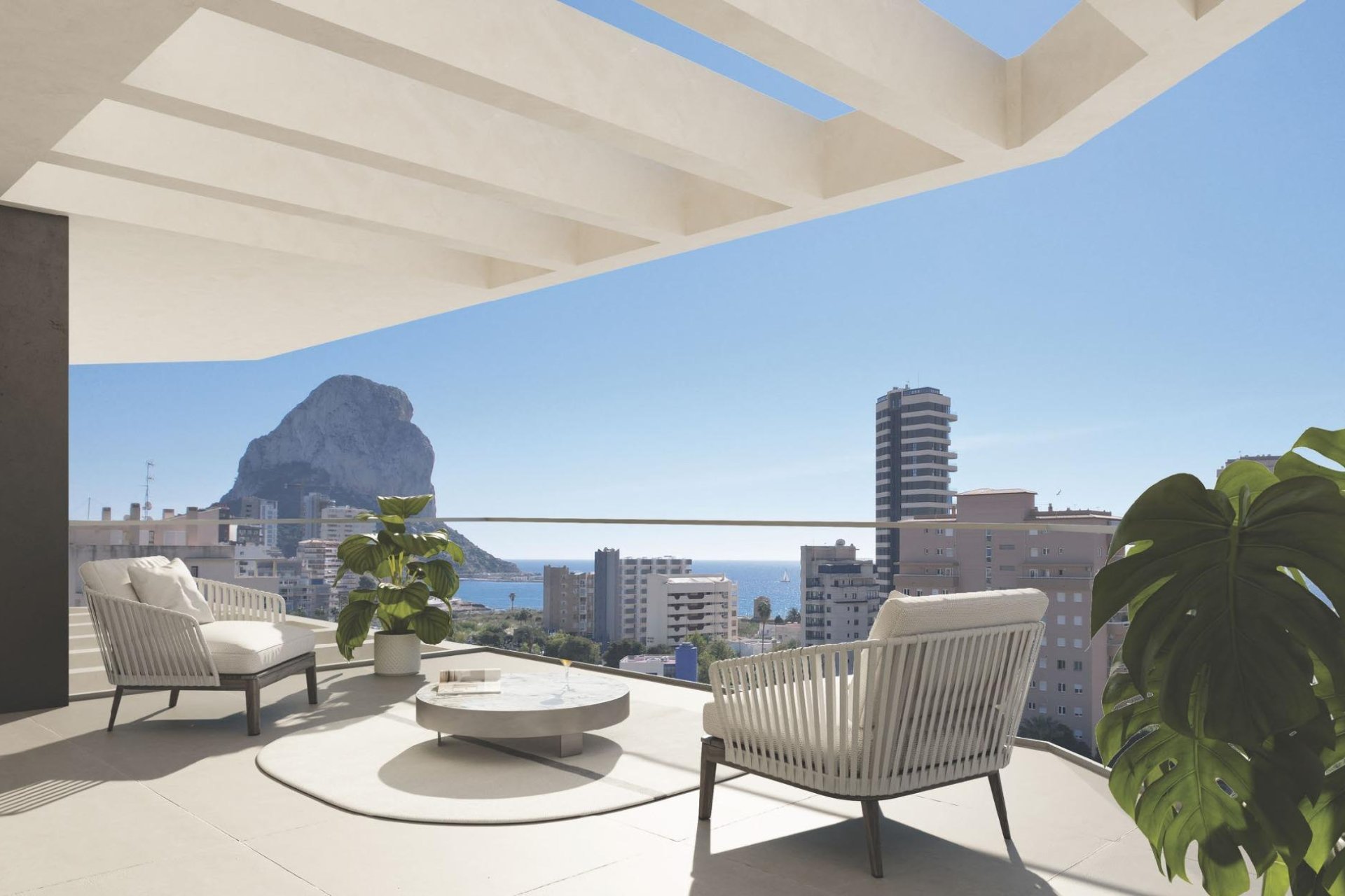 Neue Gebäude - Wohnung - Calpe - Playa Cantal Roig