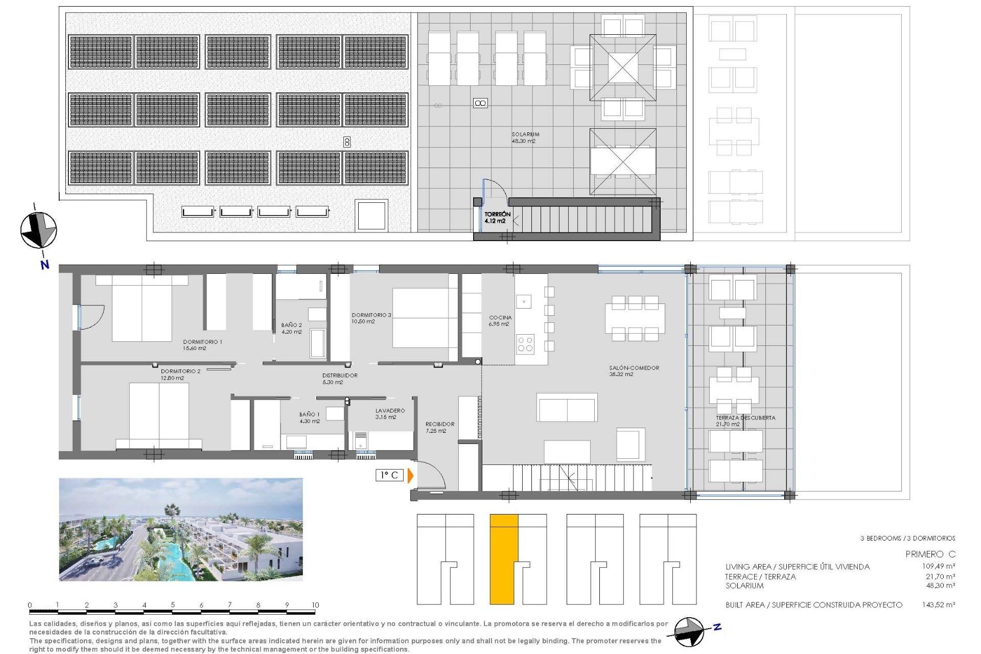 Neue Gebäude - Wohnung - Cartagena - Mar de Cristal