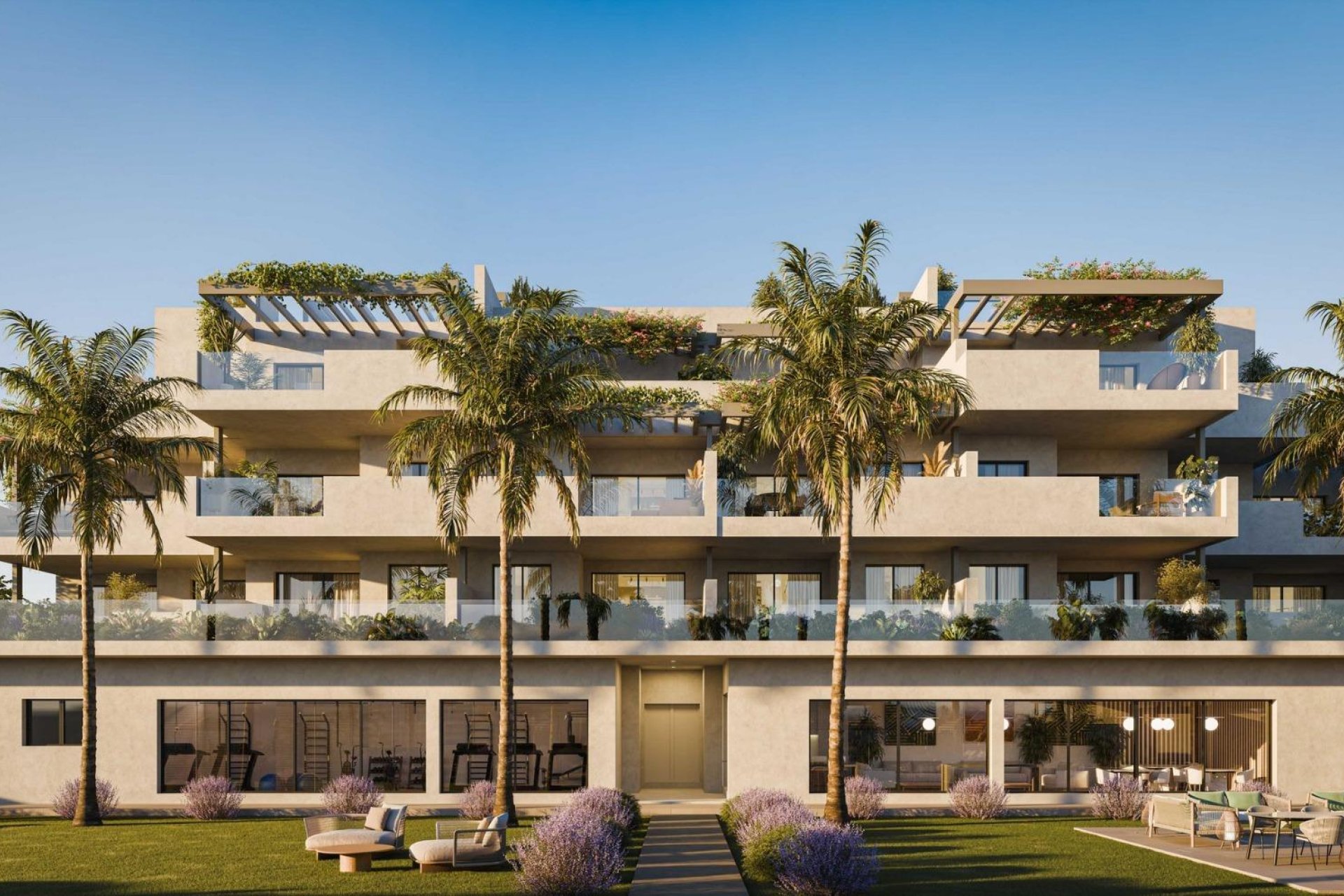 Neue Gebäude - Wohnung - Casares - Doña Julia Golf