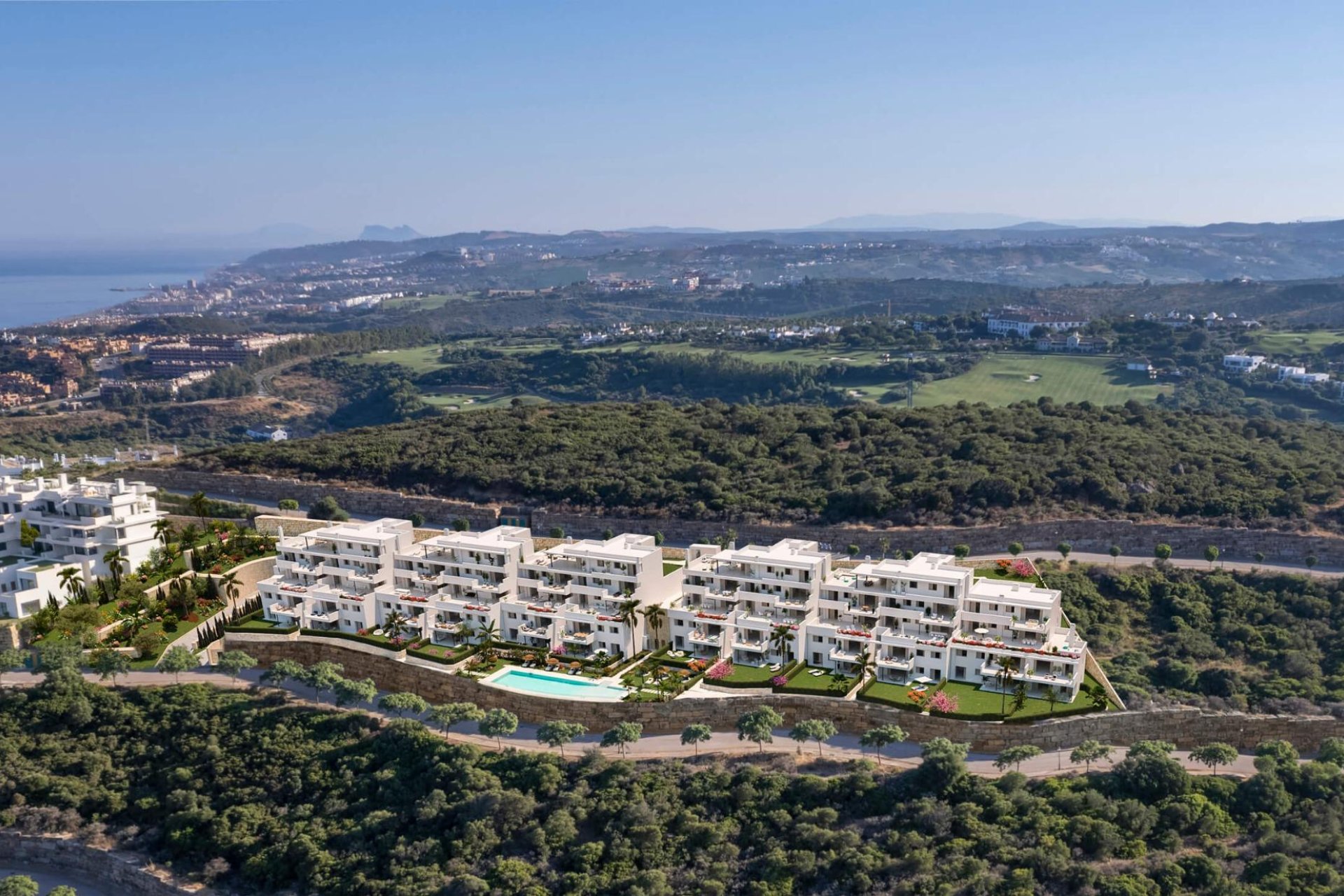 Neue Gebäude - Wohnung - Casares - Finca Cortesín