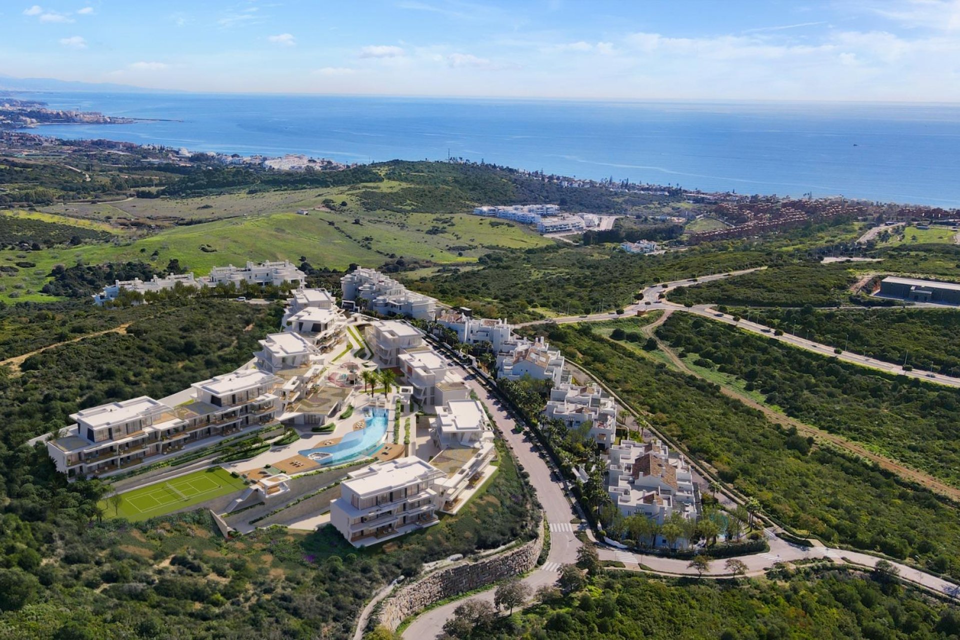 Neue Gebäude - Wohnung - Casares - Finca Cortesín