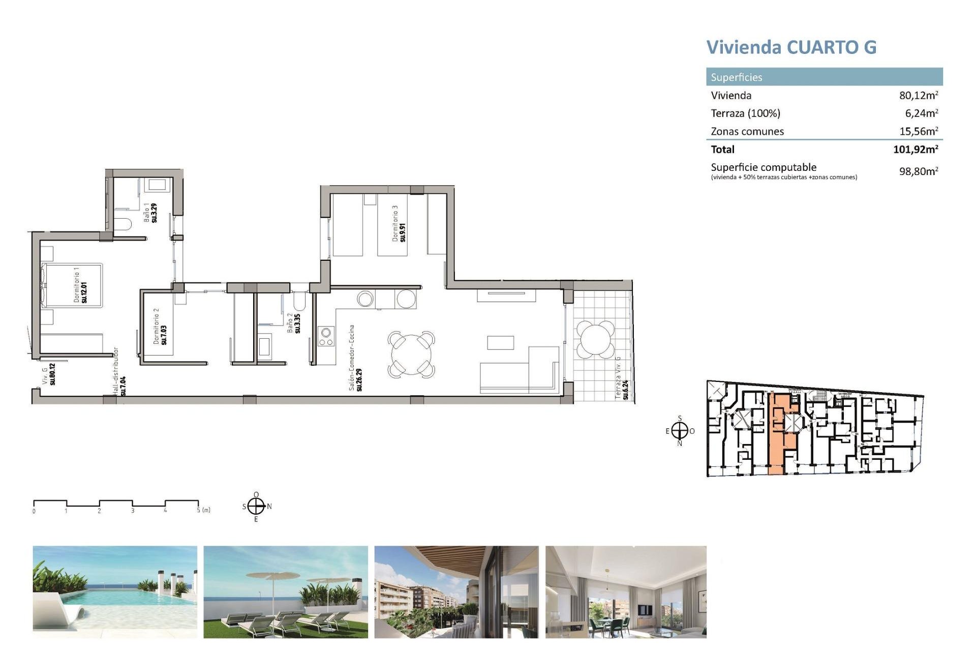 Neue Gebäude - Wohnung - Guardamar del Segura - Pueblo