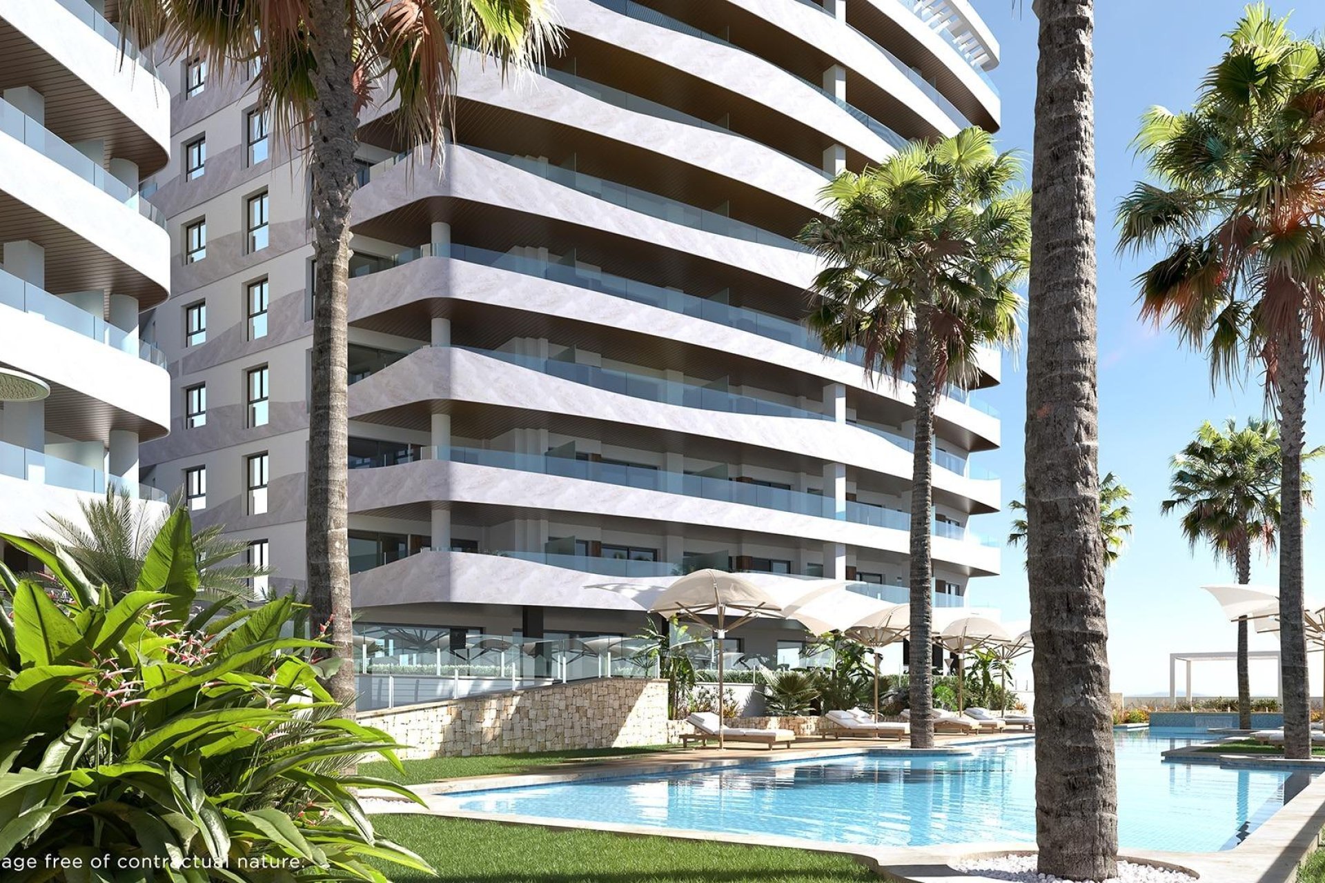 Neue Gebäude - Wohnung - La Manga del Mar Menor - 1ª Linea Del Mar Mediterraneo