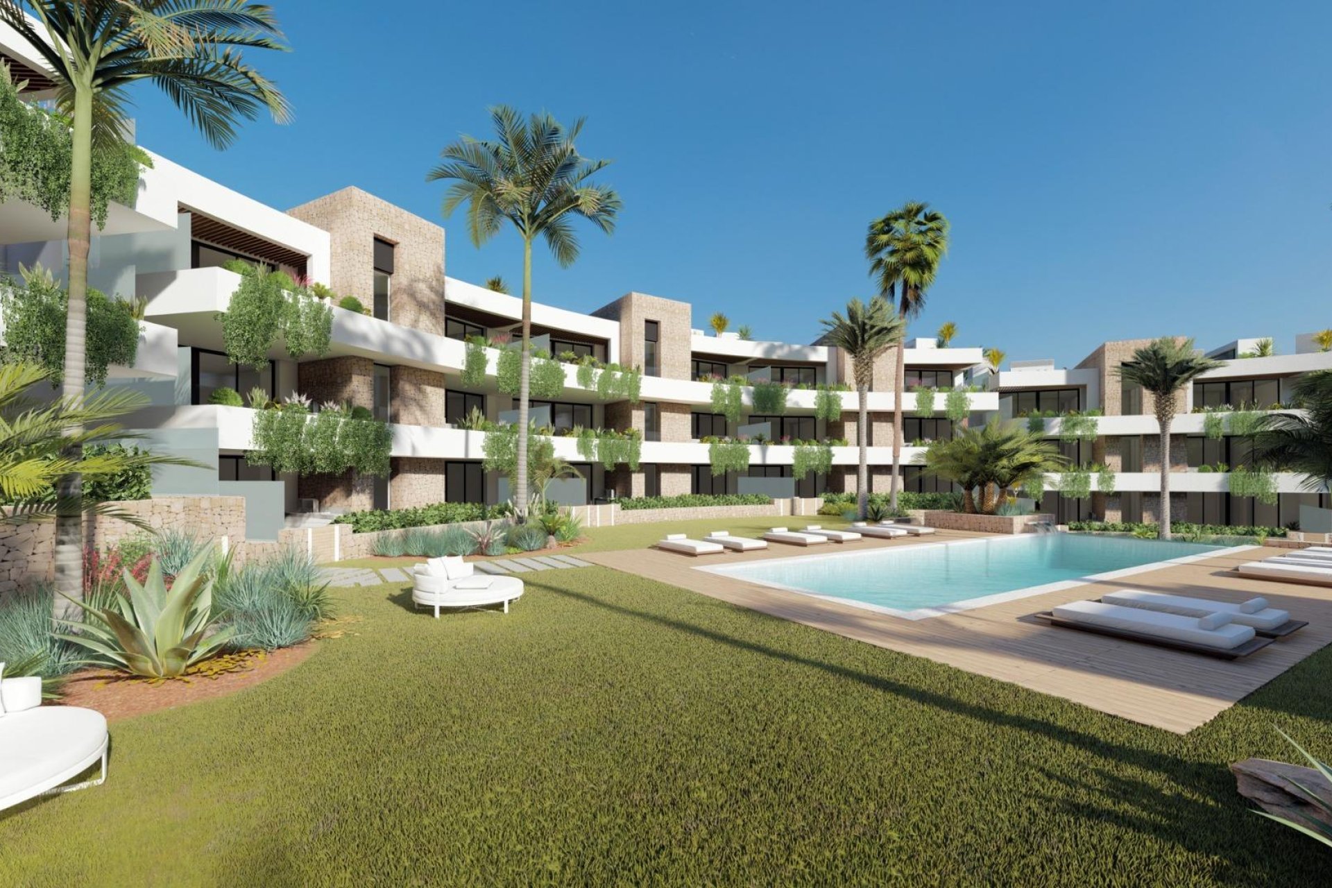 Neue Gebäude - Wohnung - La Manga del Mar Menor - Las Orquídeas