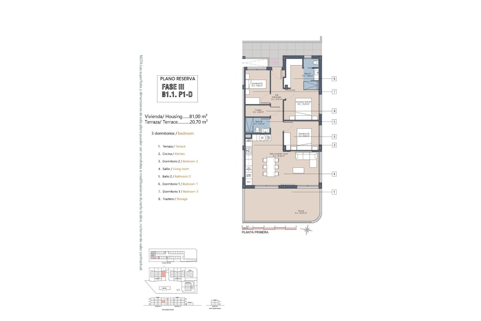 Neue Gebäude - Wohnung - Los Alcazares - La Serena Golf