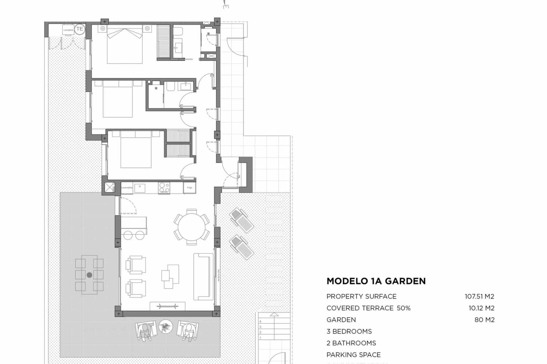 Neue Gebäude - Wohnung - Los Alcazares - Parque Diana