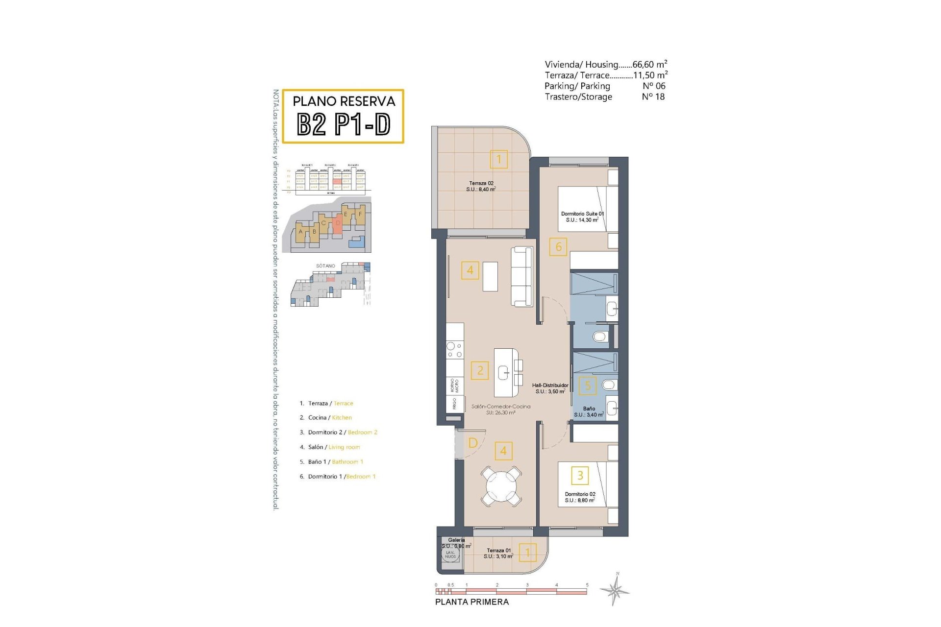 Neue Gebäude - Wohnung - Los Alcazares - Serena Golf