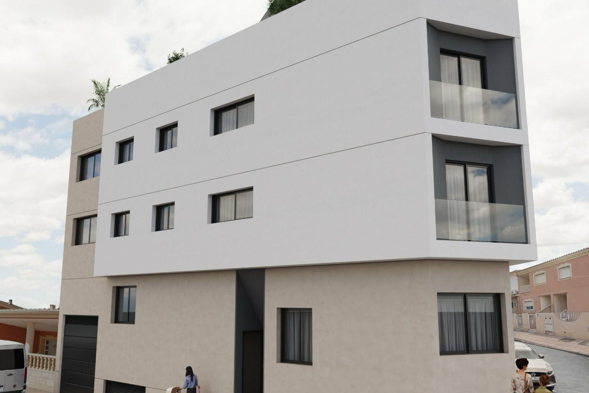 Neue Gebäude - Wohnung - Mazarron - pueblo