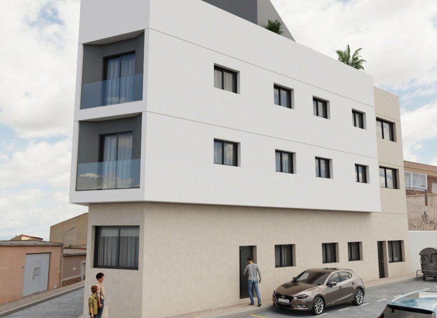 Neue Gebäude - Wohnung - Mazarron - pueblo