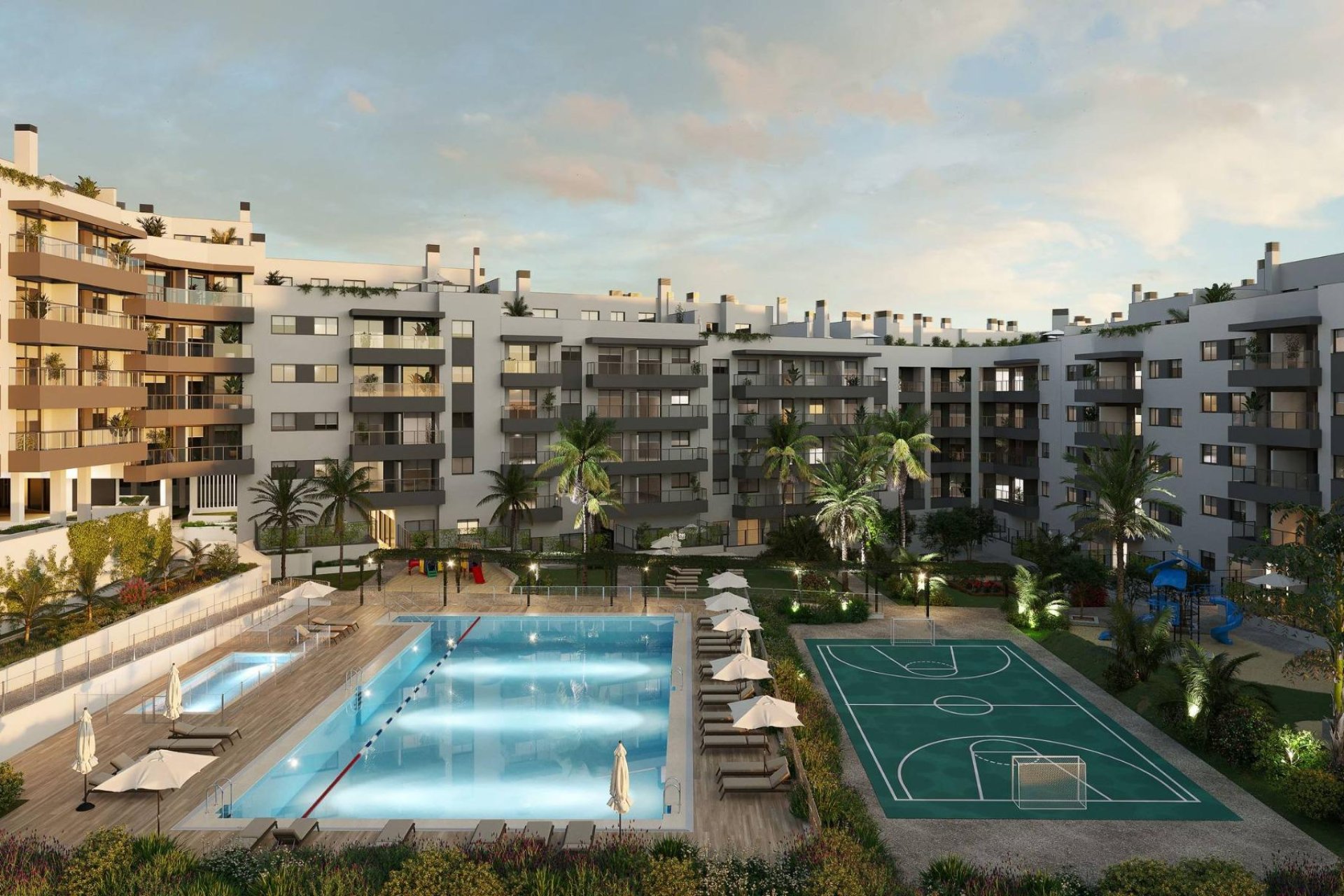 Neue Gebäude - Wohnung - Mijas - Las Lagunas