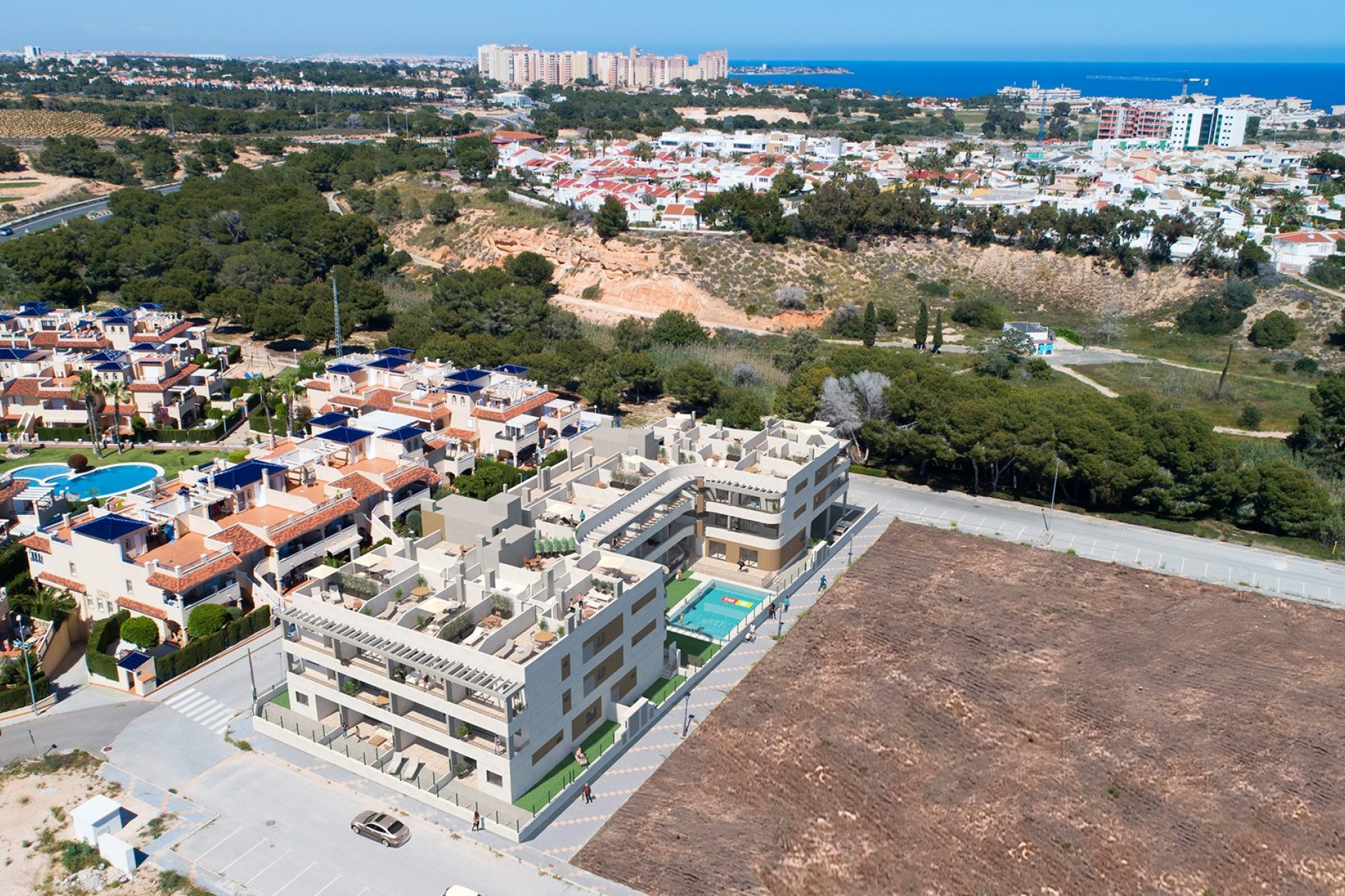 Neue Gebäude - Wohnung - Orihuela Costa - Mil Palmeras