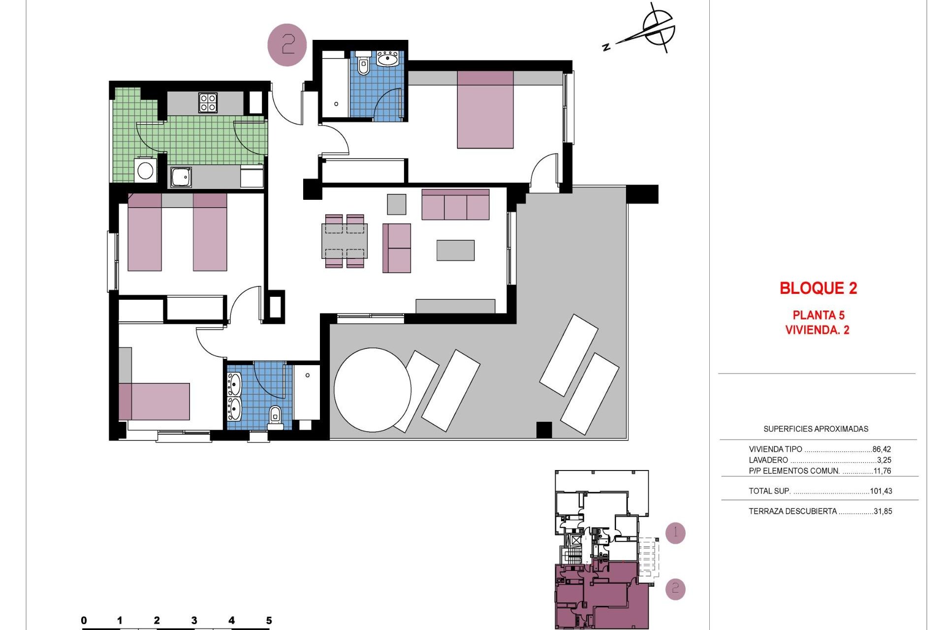 Neue Gebäude - Wohnung - Pilar de la Horadada - Mil Palmeras