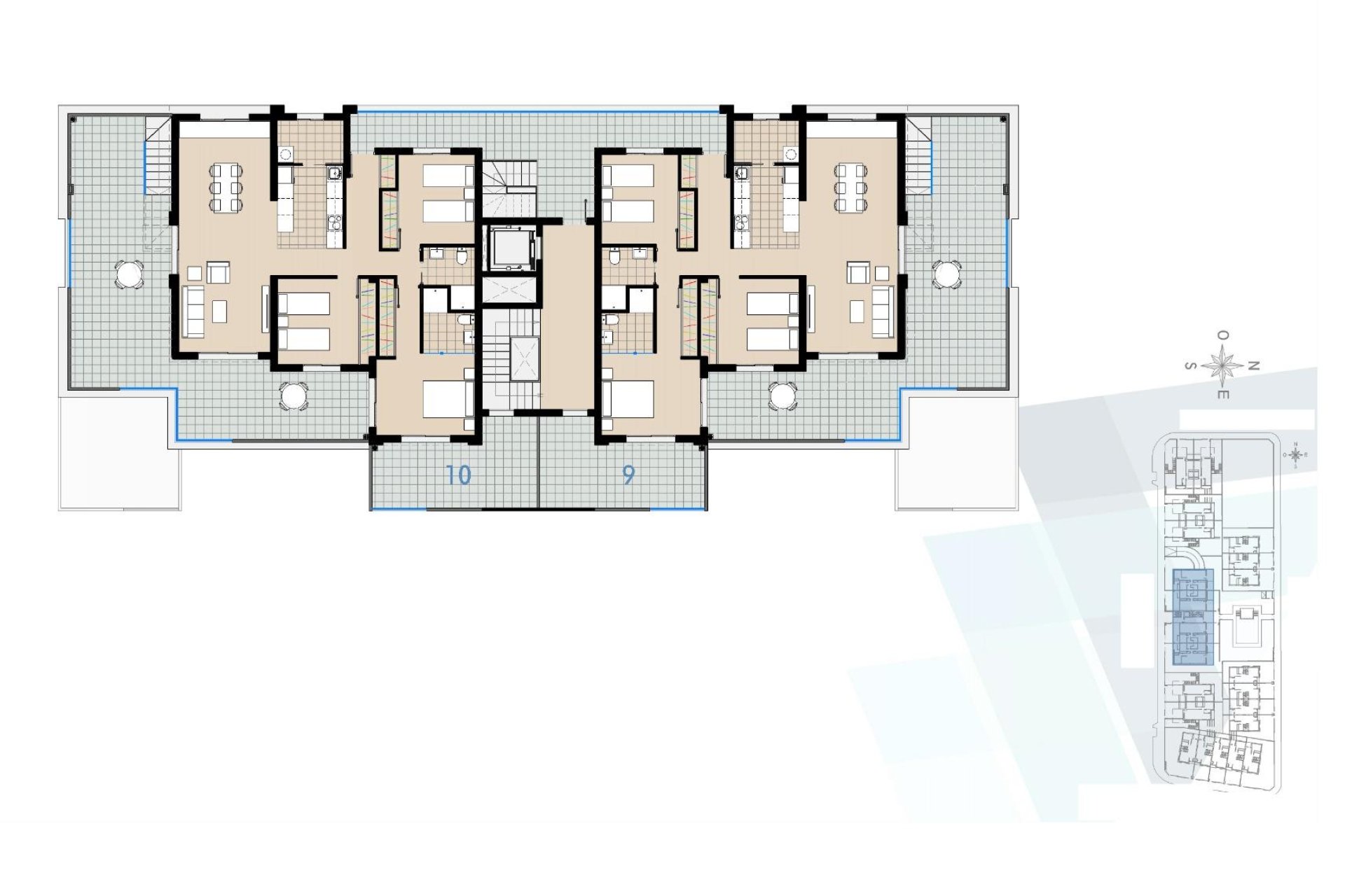 Neue Gebäude - Wohnung - Pilar de la Horadada - Torre de Horadada