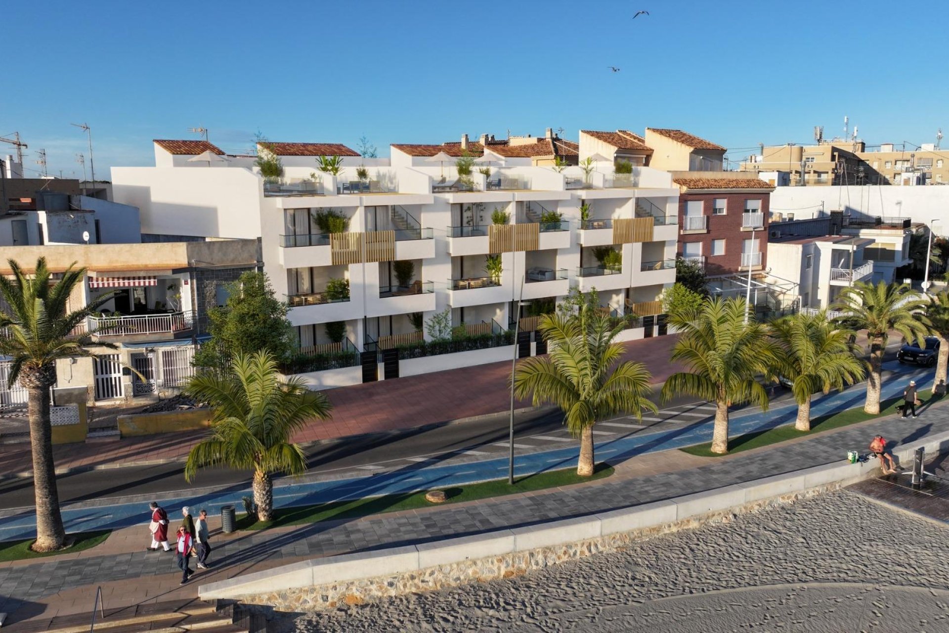 Neue Gebäude - Wohnung - San Pedro del Pinatar - Playa Villananitos