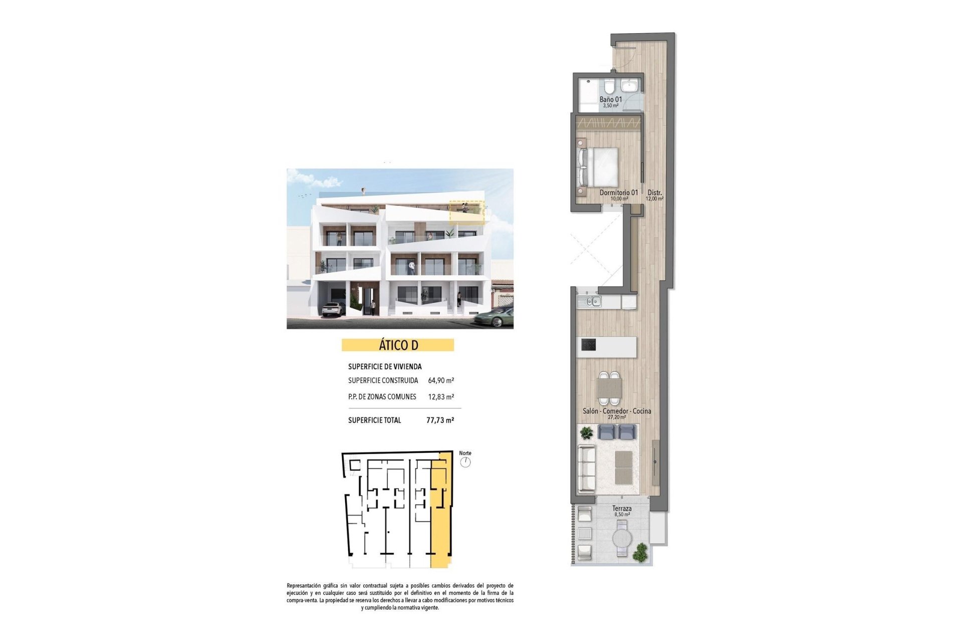 Neue Gebäude - Wohnung - Torrevieja - Playa de El Cura