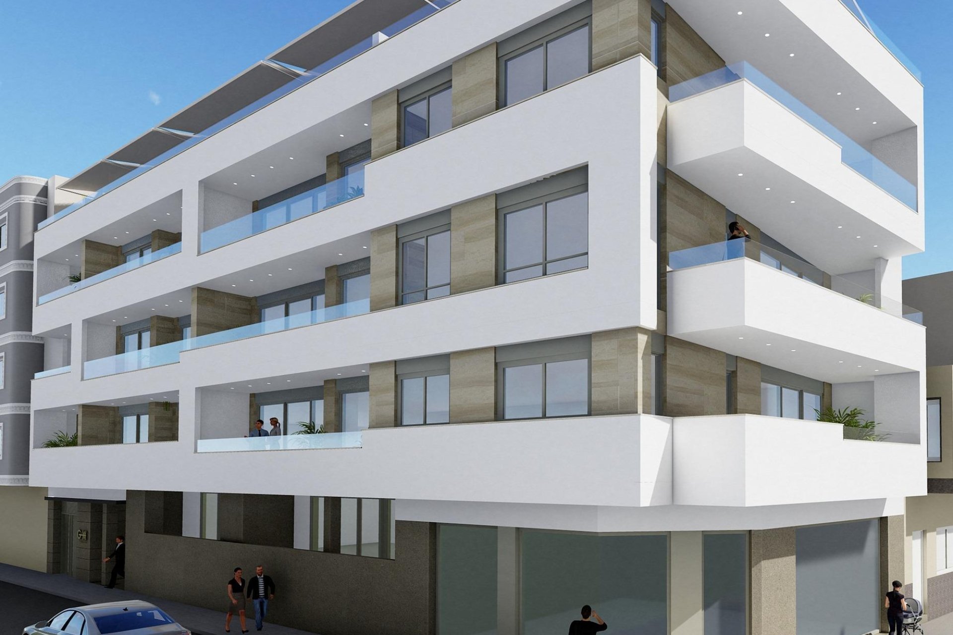 Neue Gebäude - Wohnung - Torrevieja - Playa del Cura