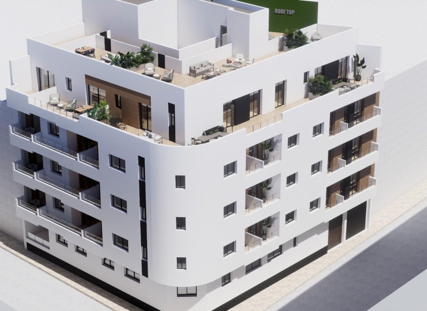 Neue Gebäude - Wohnung - Torrevieja - pueblo
