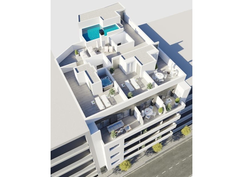 Neue Gebäude - Wohnung - Torrevieja
