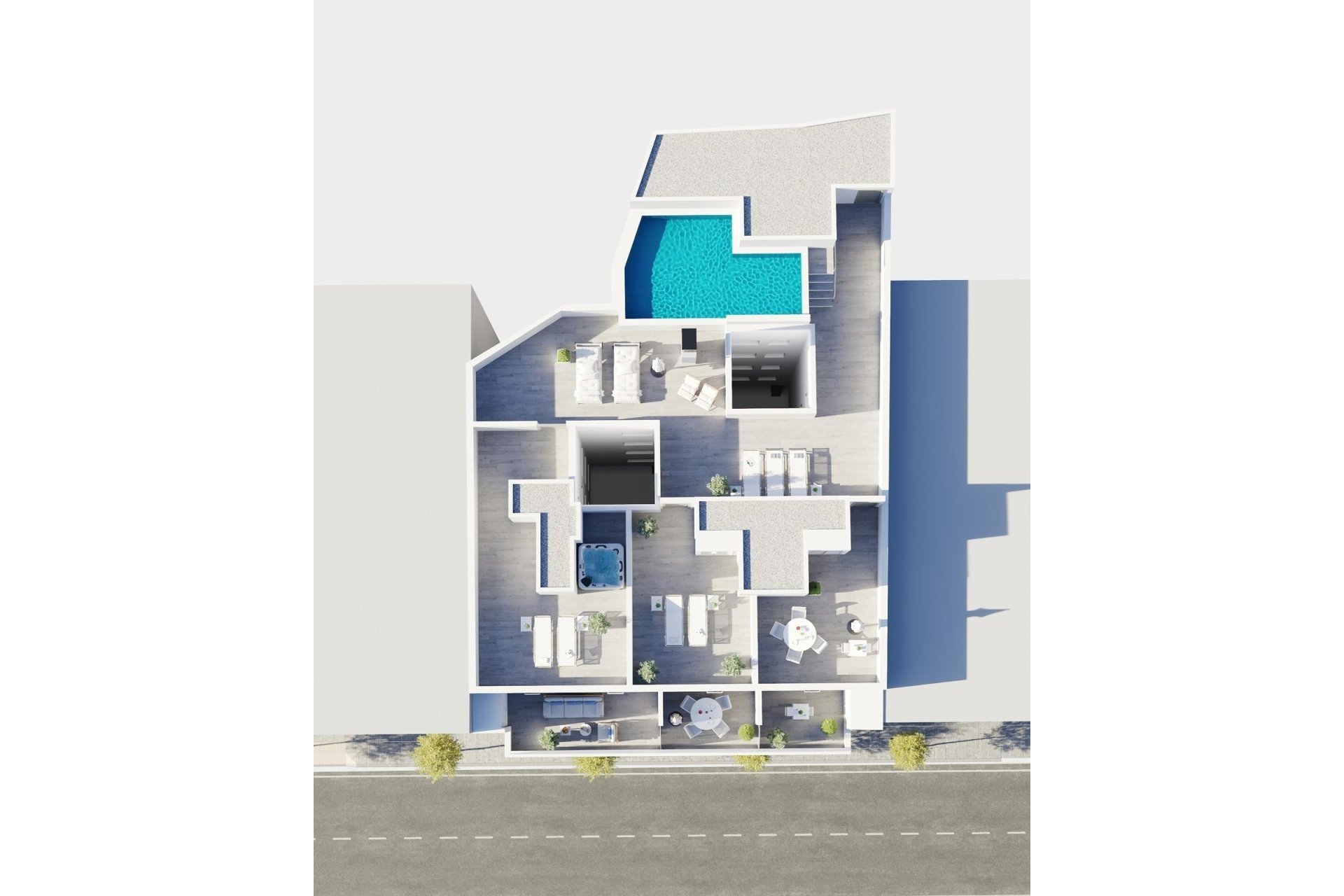 Neue Gebäude - Wohnung - Torrevieja