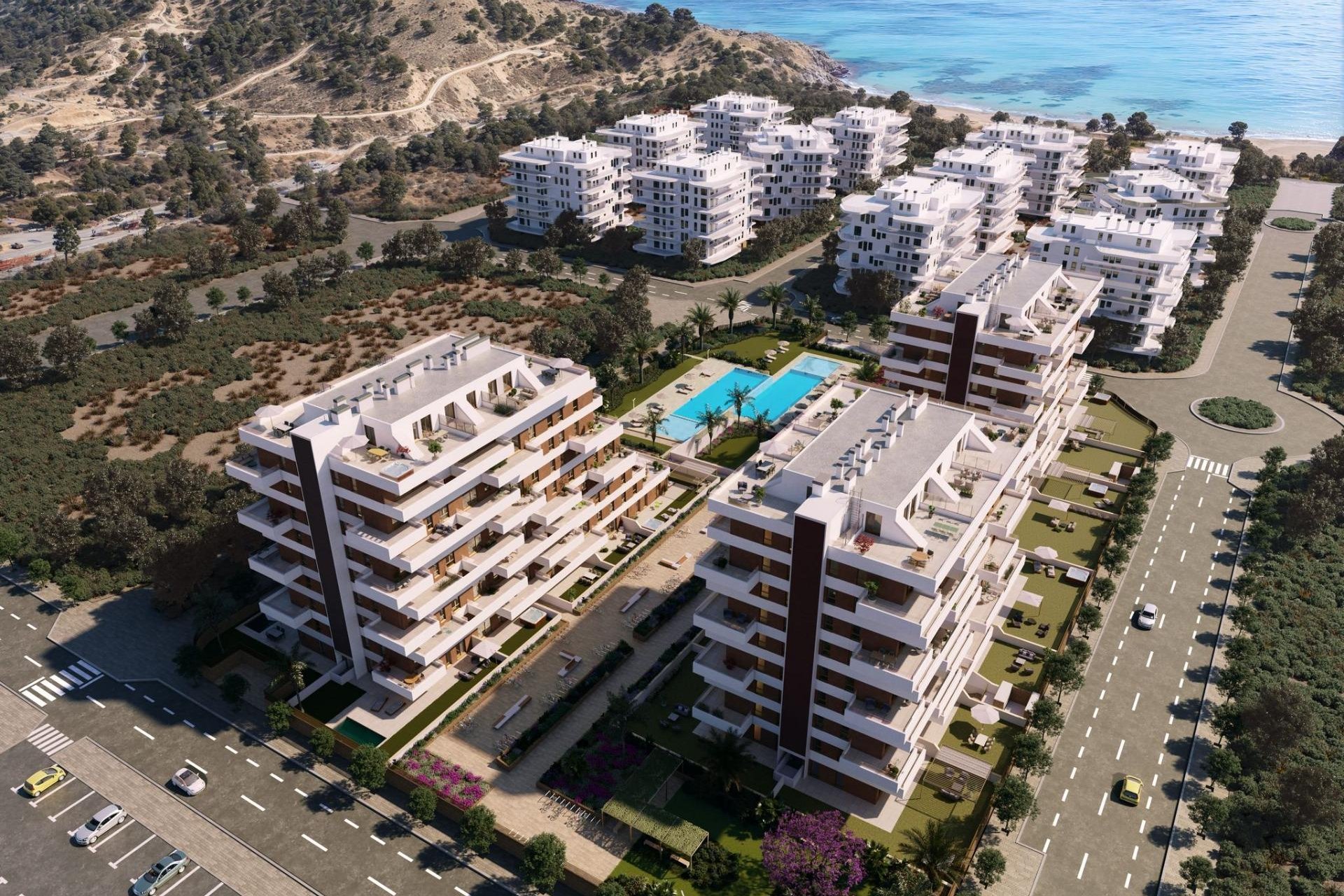 Neue Gebäude - Wohnung - Villajoyosa - Playa del Torres