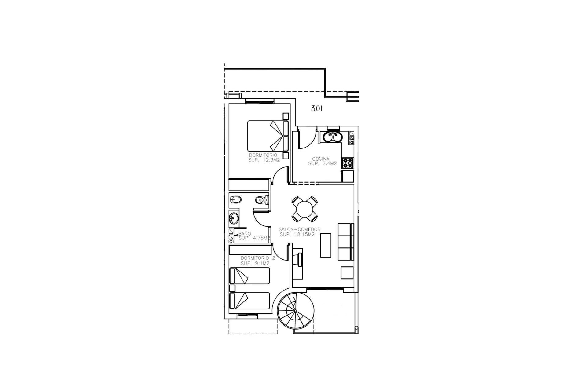 New Build - Apartment / Flat * - Aguilas * - Collados