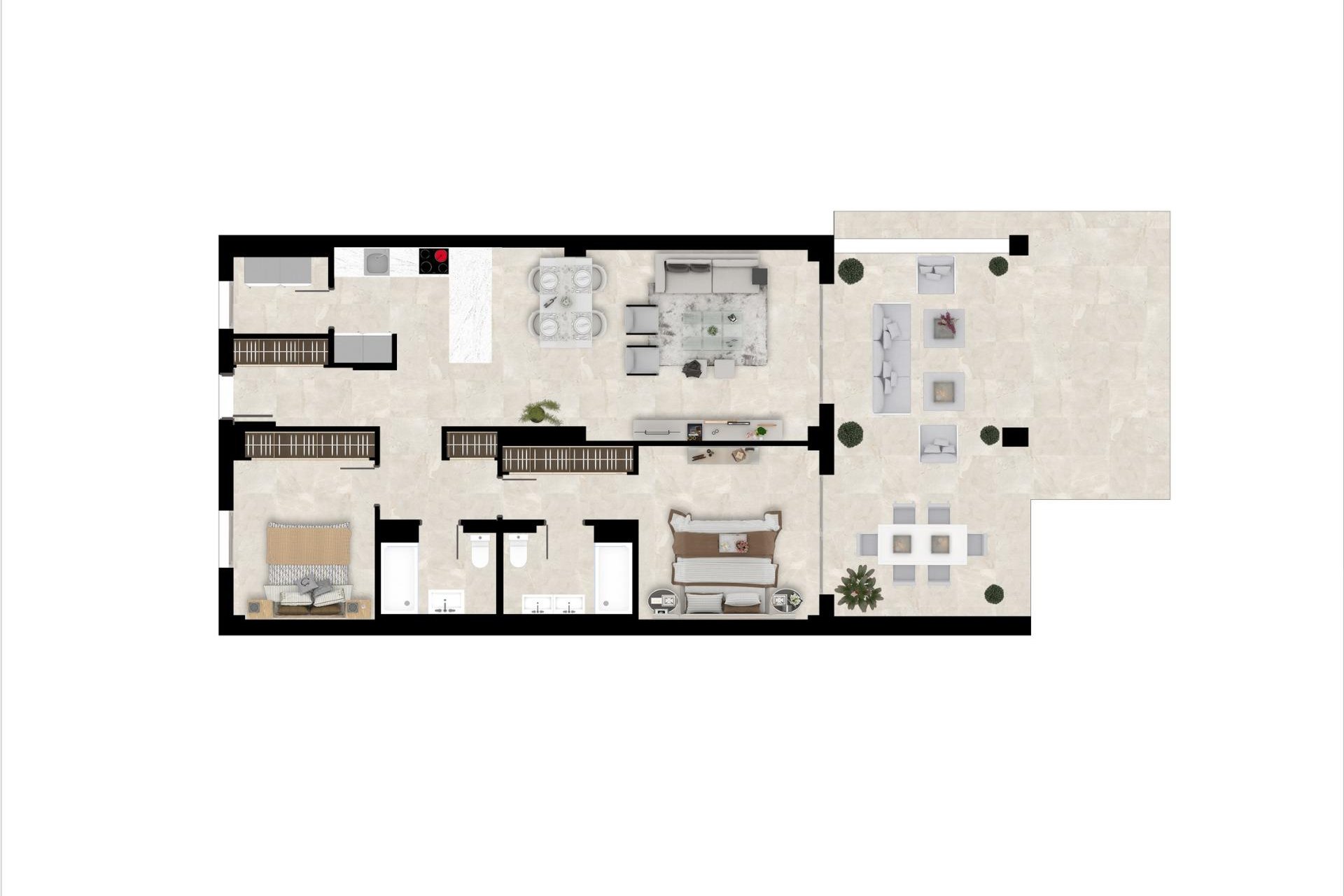 New Build - Apartment / flat - Benahavís - Urb. Los Jaralillos