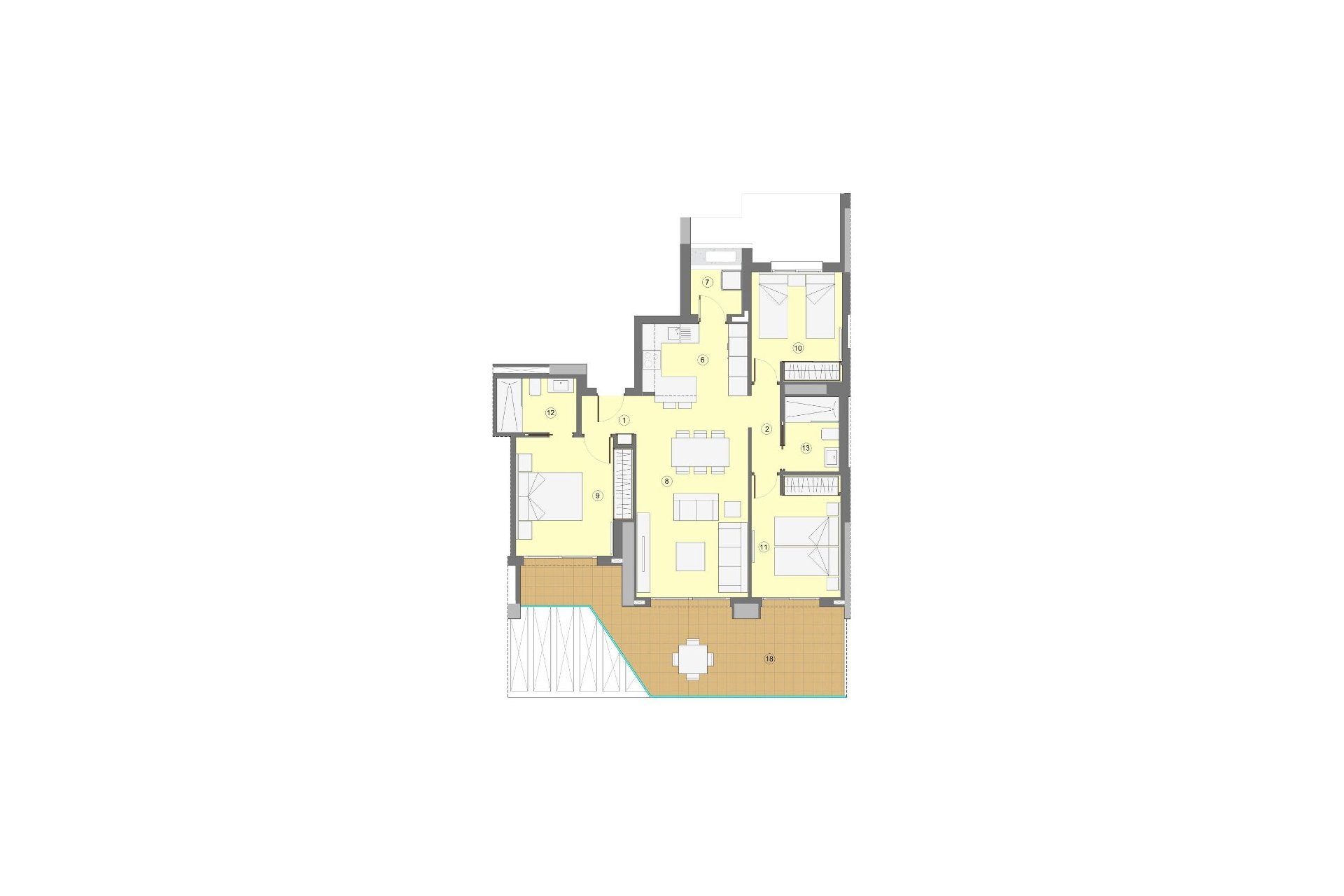 New Build - Apartment / flat - Benidorm