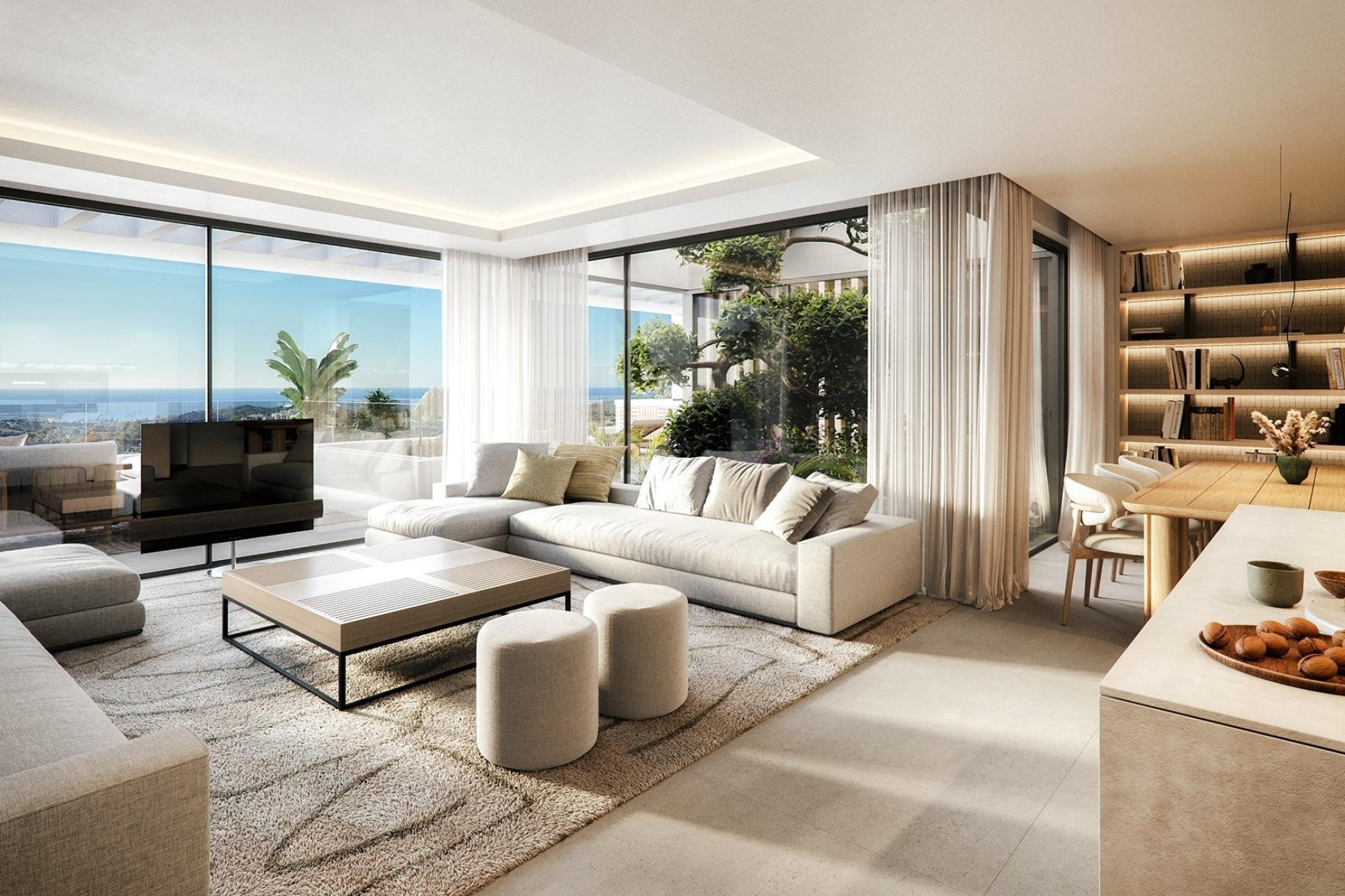 New Build - Apartment / Flat * - Casares * - Alcazaba Lagoon *