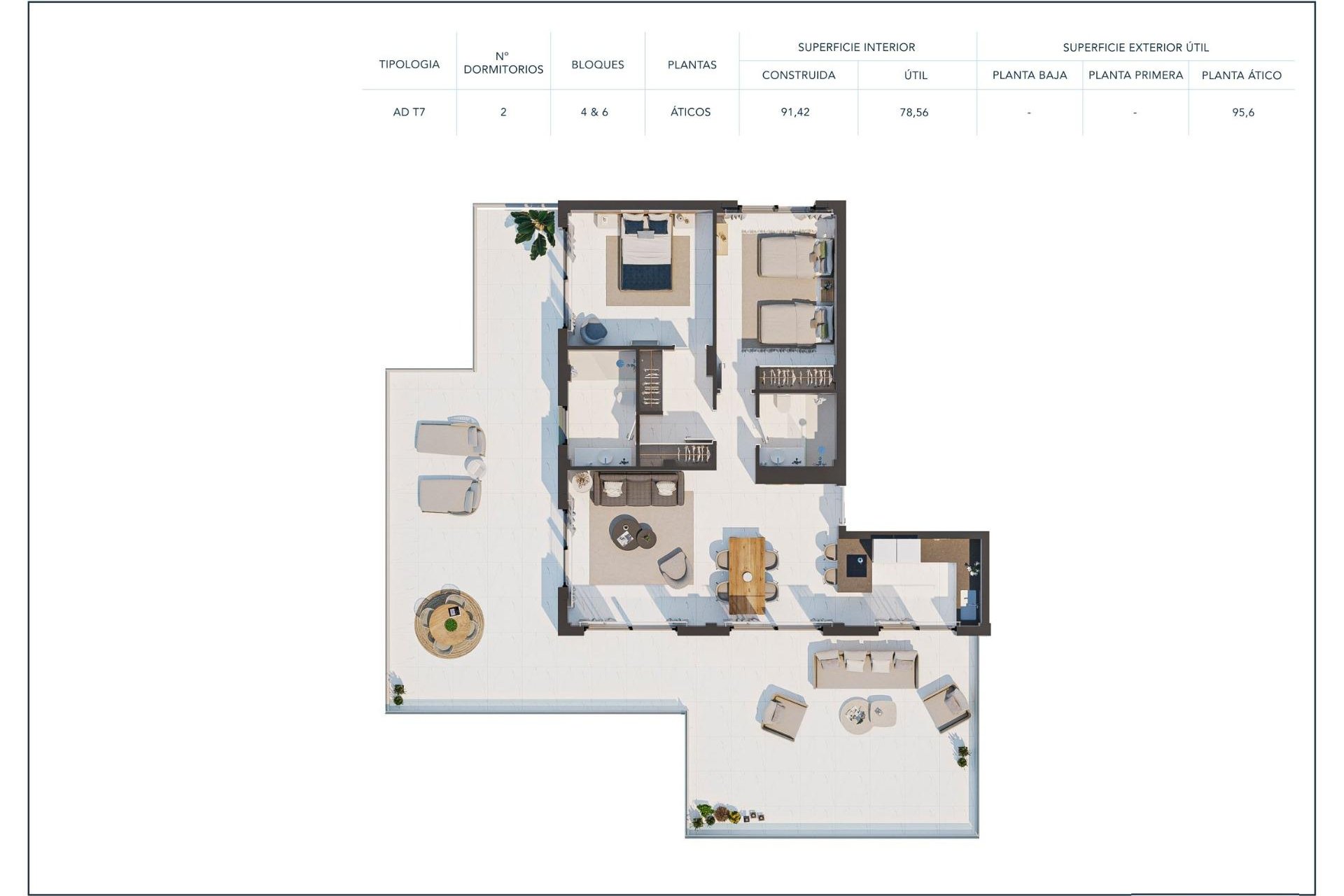 New Build - Apartment / flat - Casares - Camarate