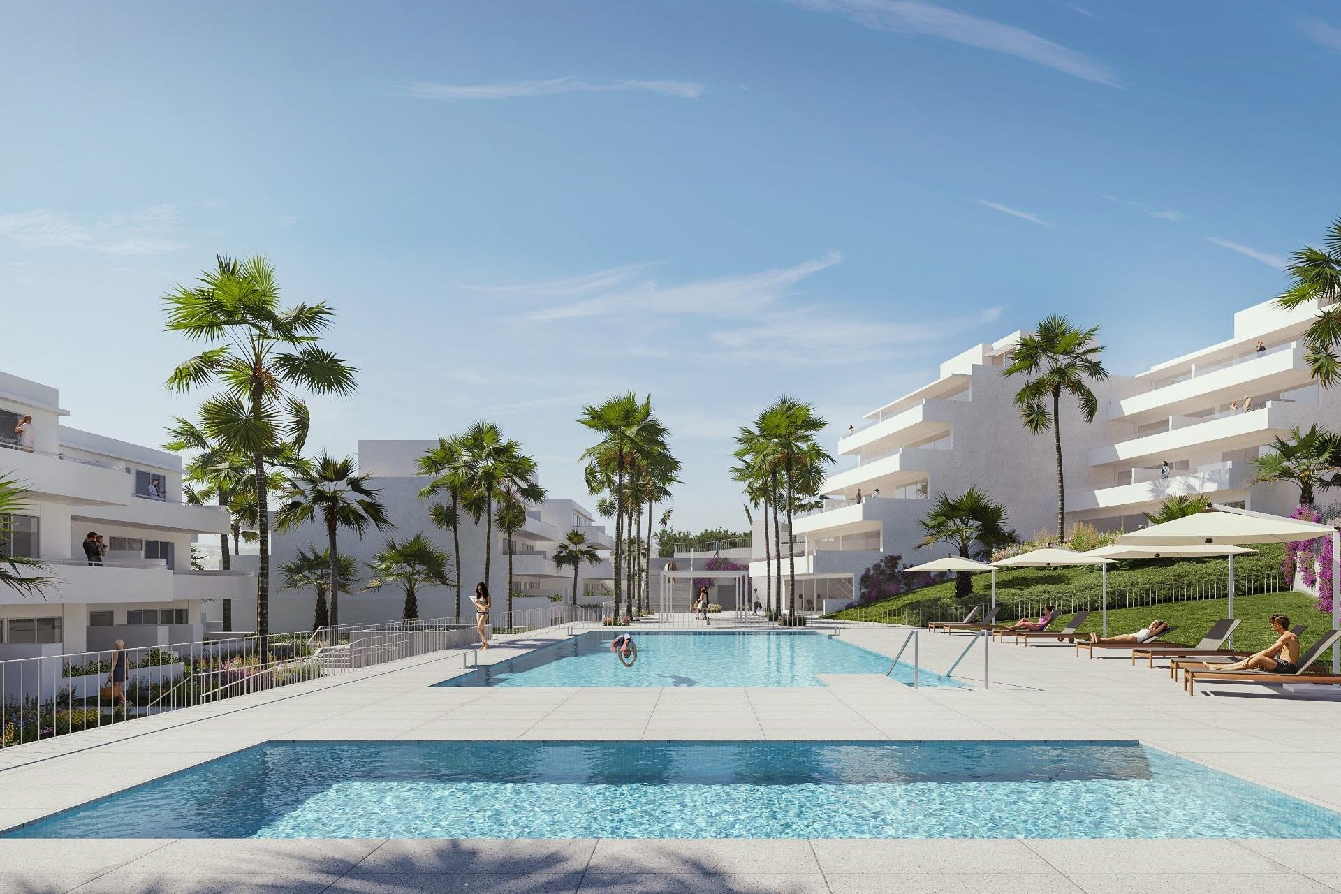 New Build - Apartment / Flat * - Estepona * - Arroyo Enmedio *
