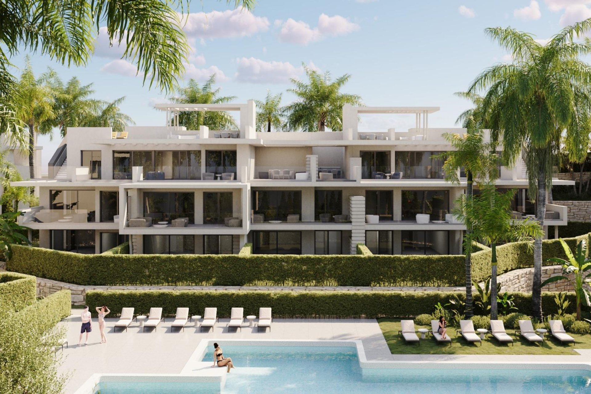 New Build - Apartment / Flat * - Estepona - Costa del Sol -
