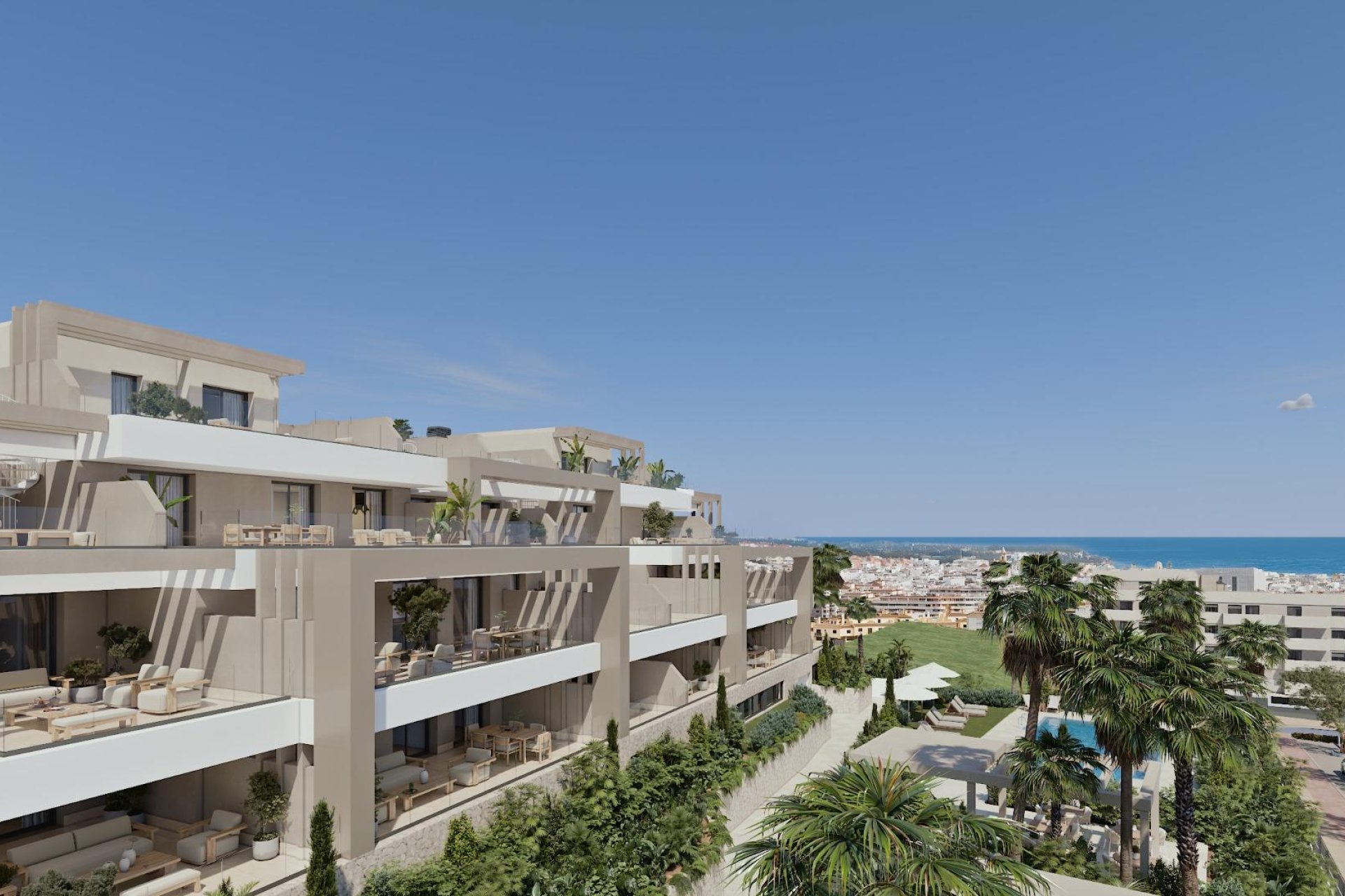 New Build - Apartment / Flat * - Estepona - Las Mesas