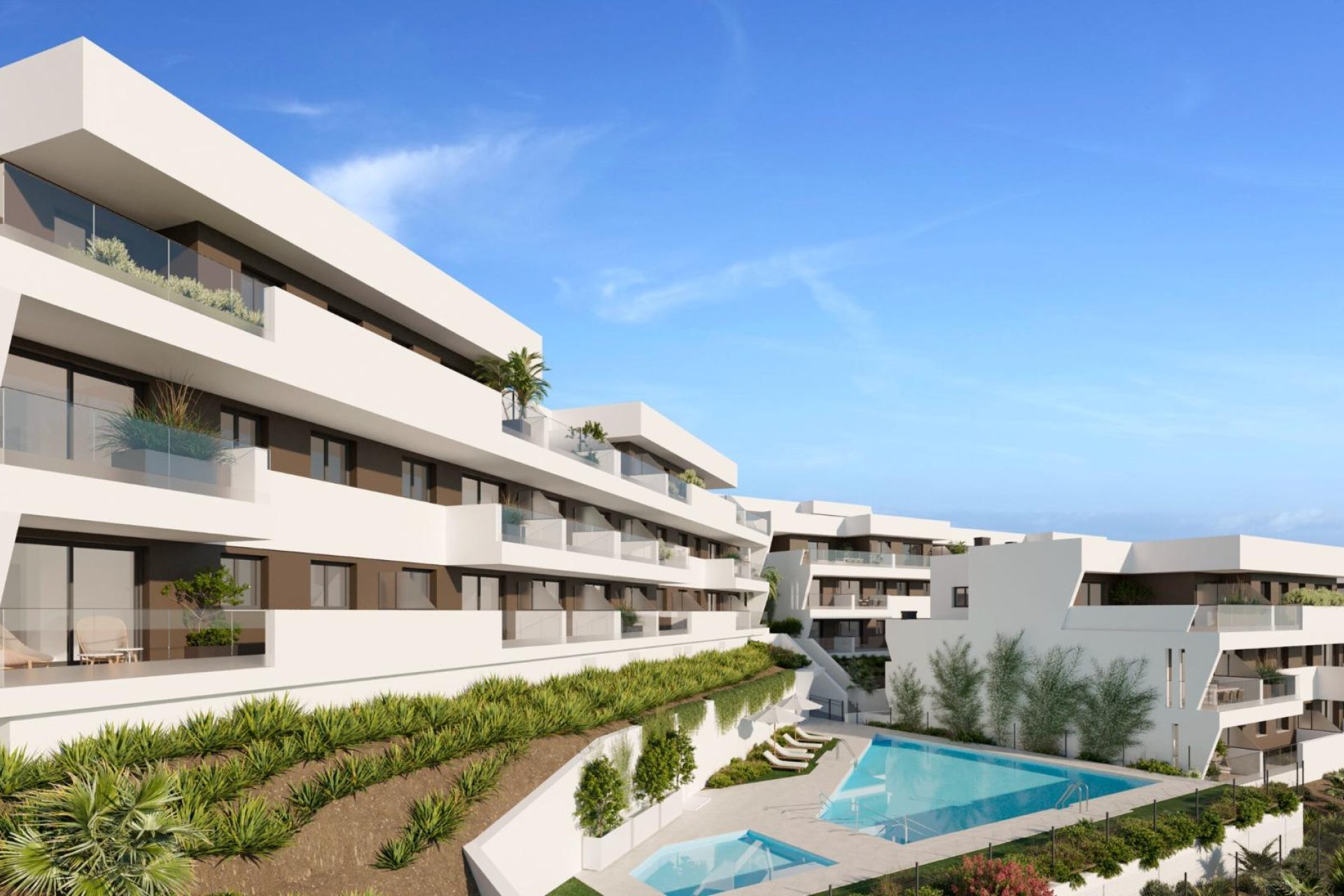 New Build - Apartment / flat - Estepona - Parque Central