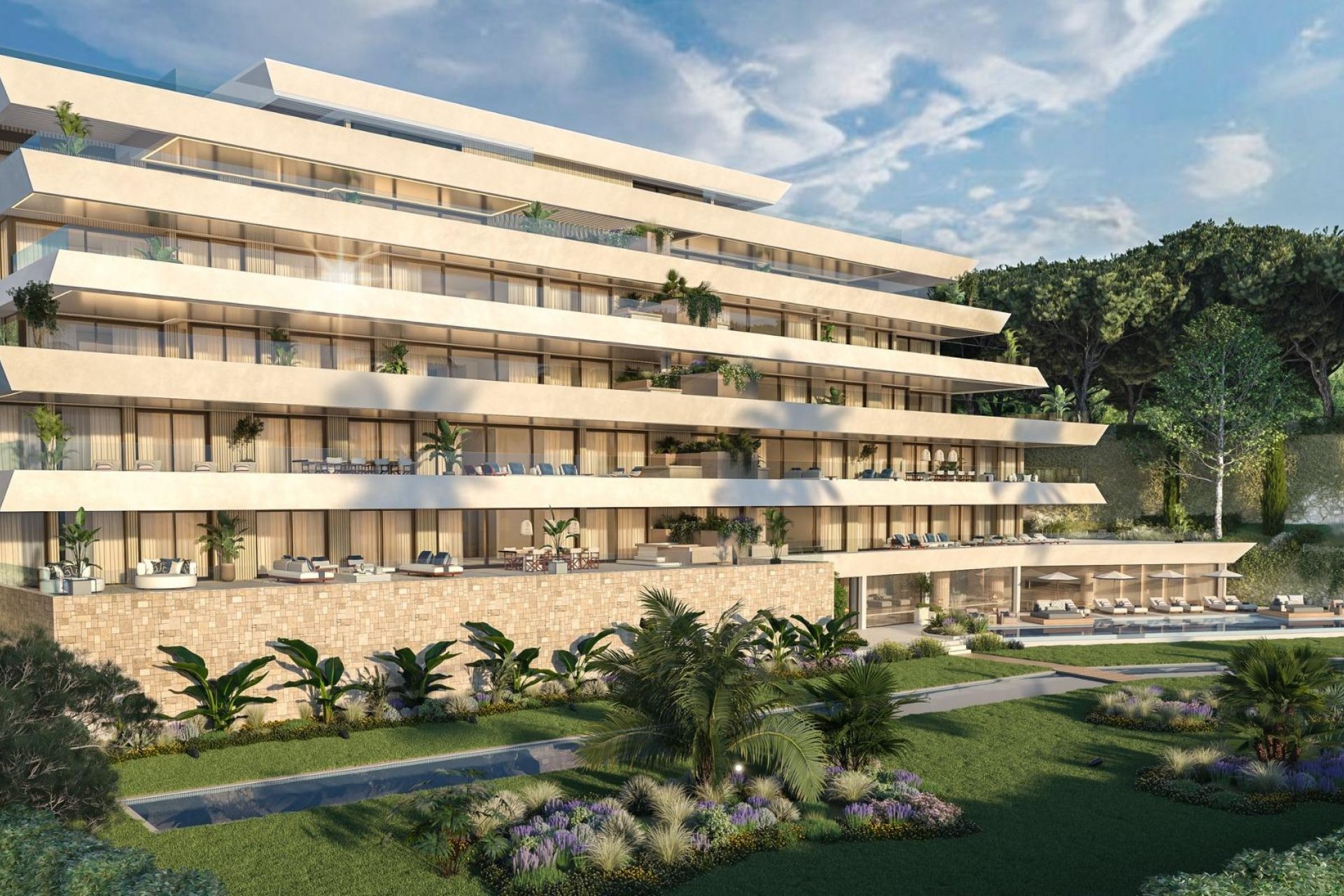 New Build - Apartment / Flat * - Estepona * - Playa De Guadalobon